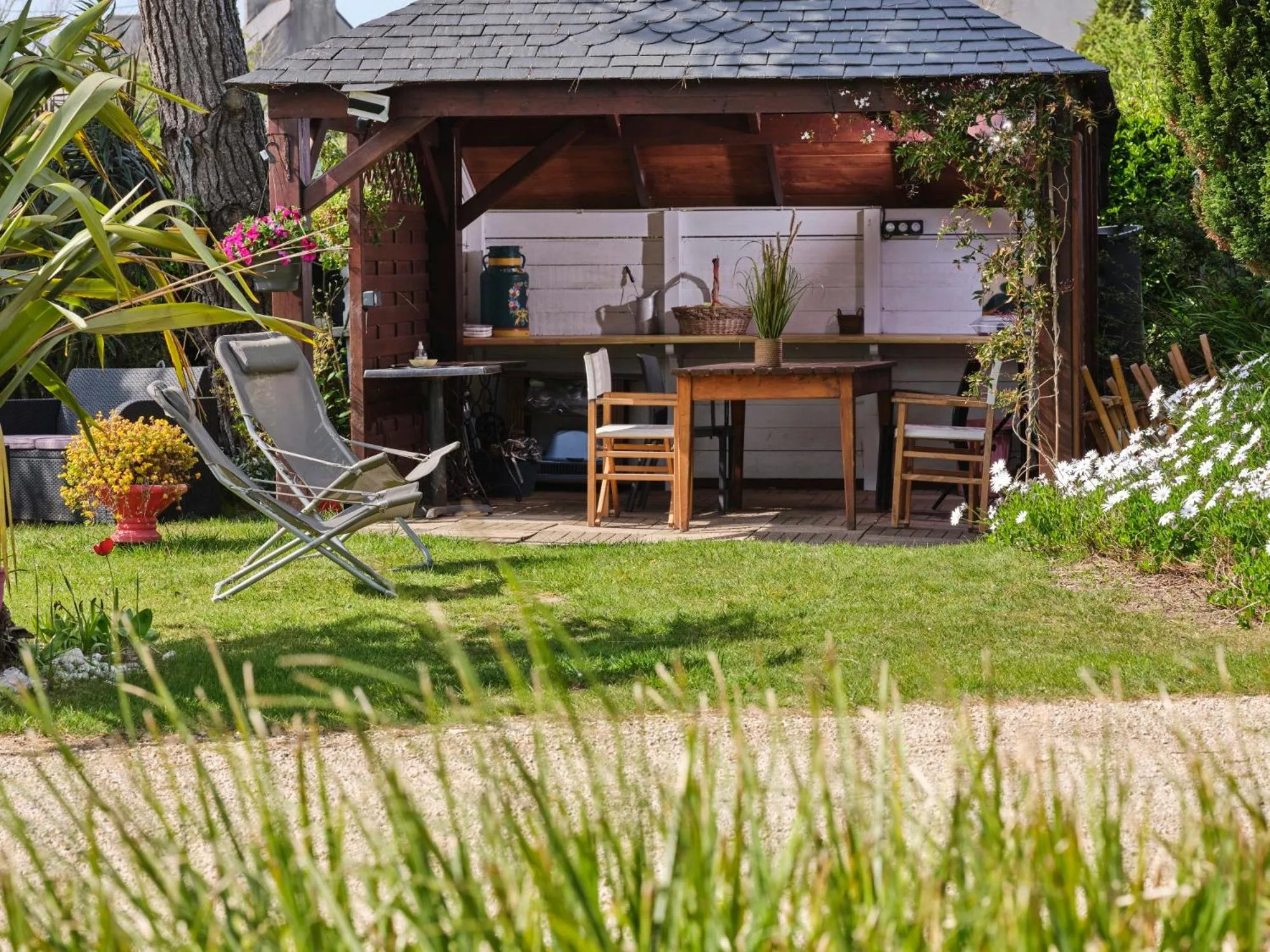 Dining area in Les Roses