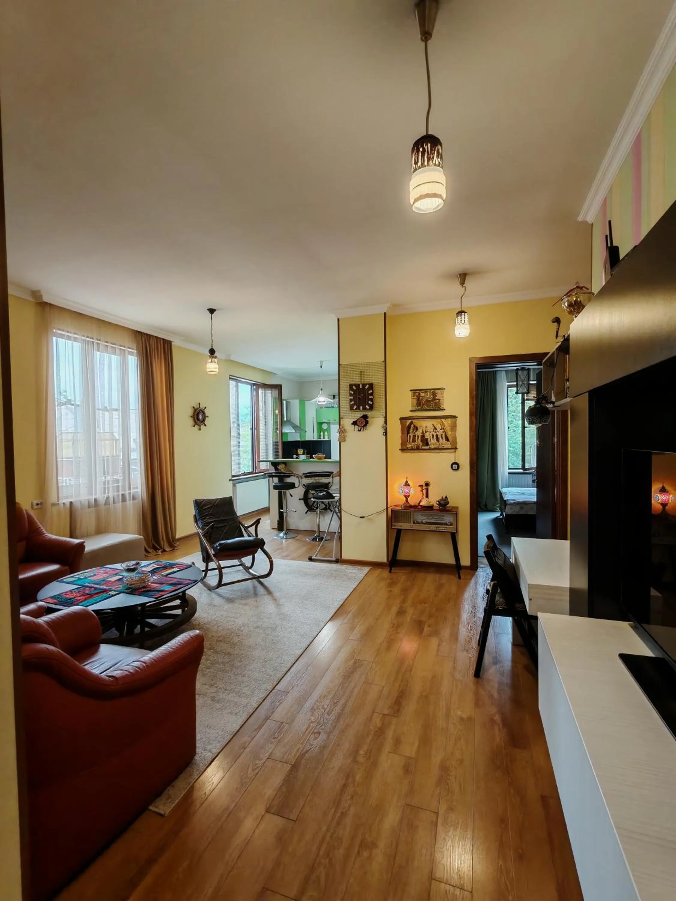 TV and multimedia in Qilimcha's Guesthouse-Art Museum