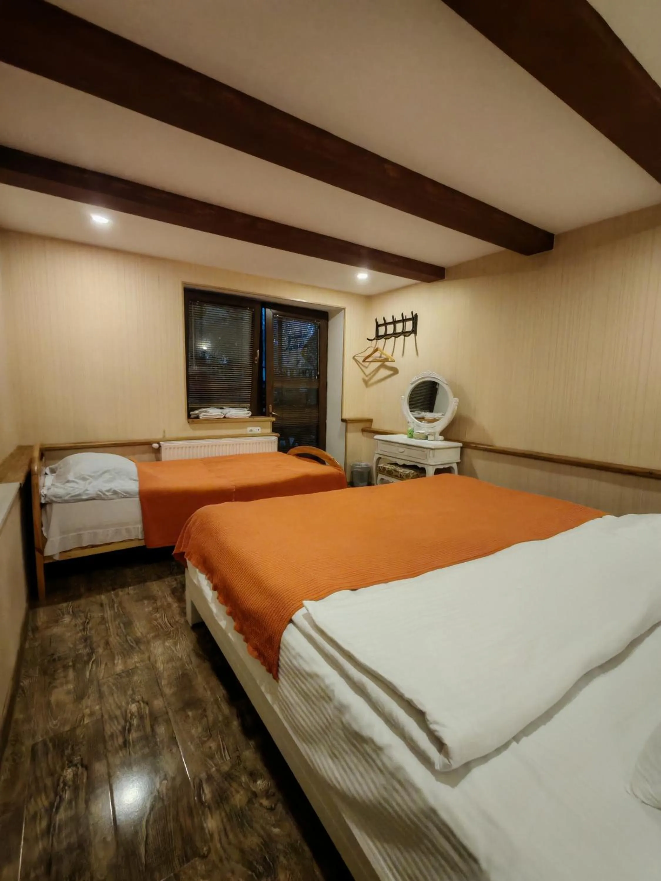 Bed in Qilimcha's Guesthouse-Art Museum