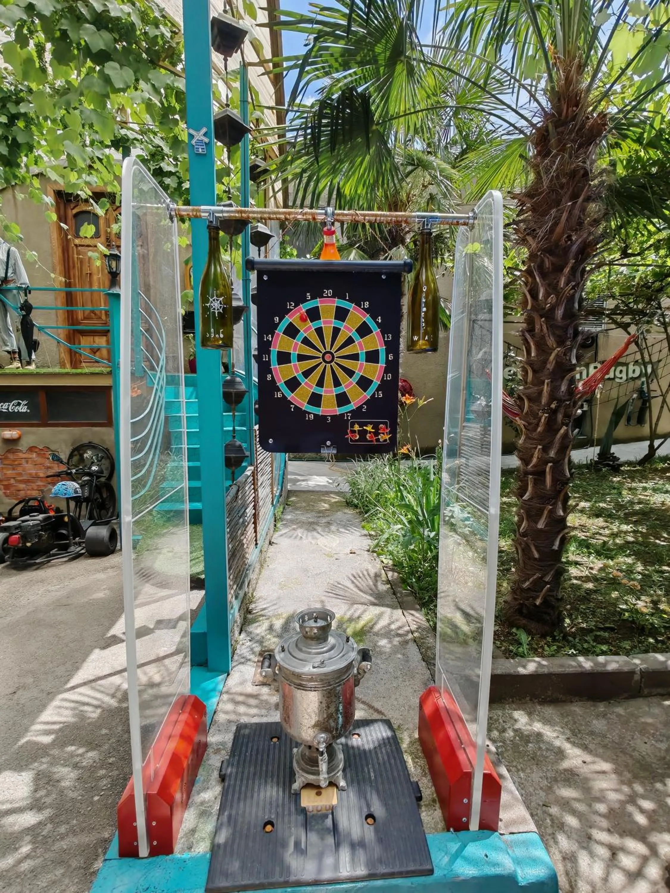 Darts in Qilimcha's Guesthouse-Art Museum