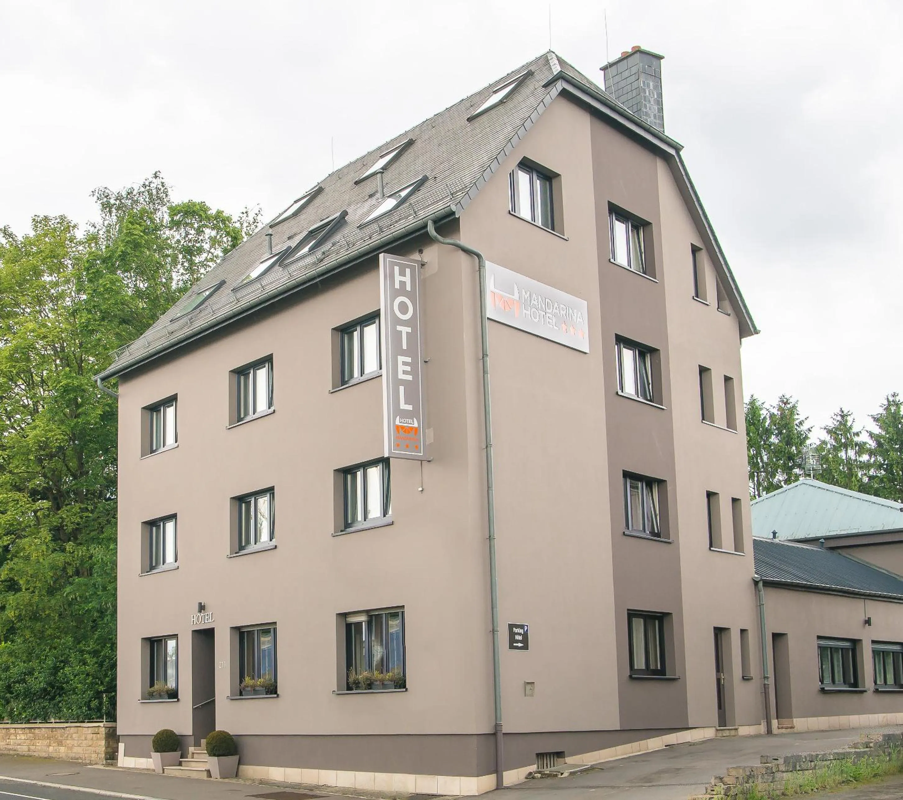 Property building in Mandarina Hotel Luxembourg Strassen