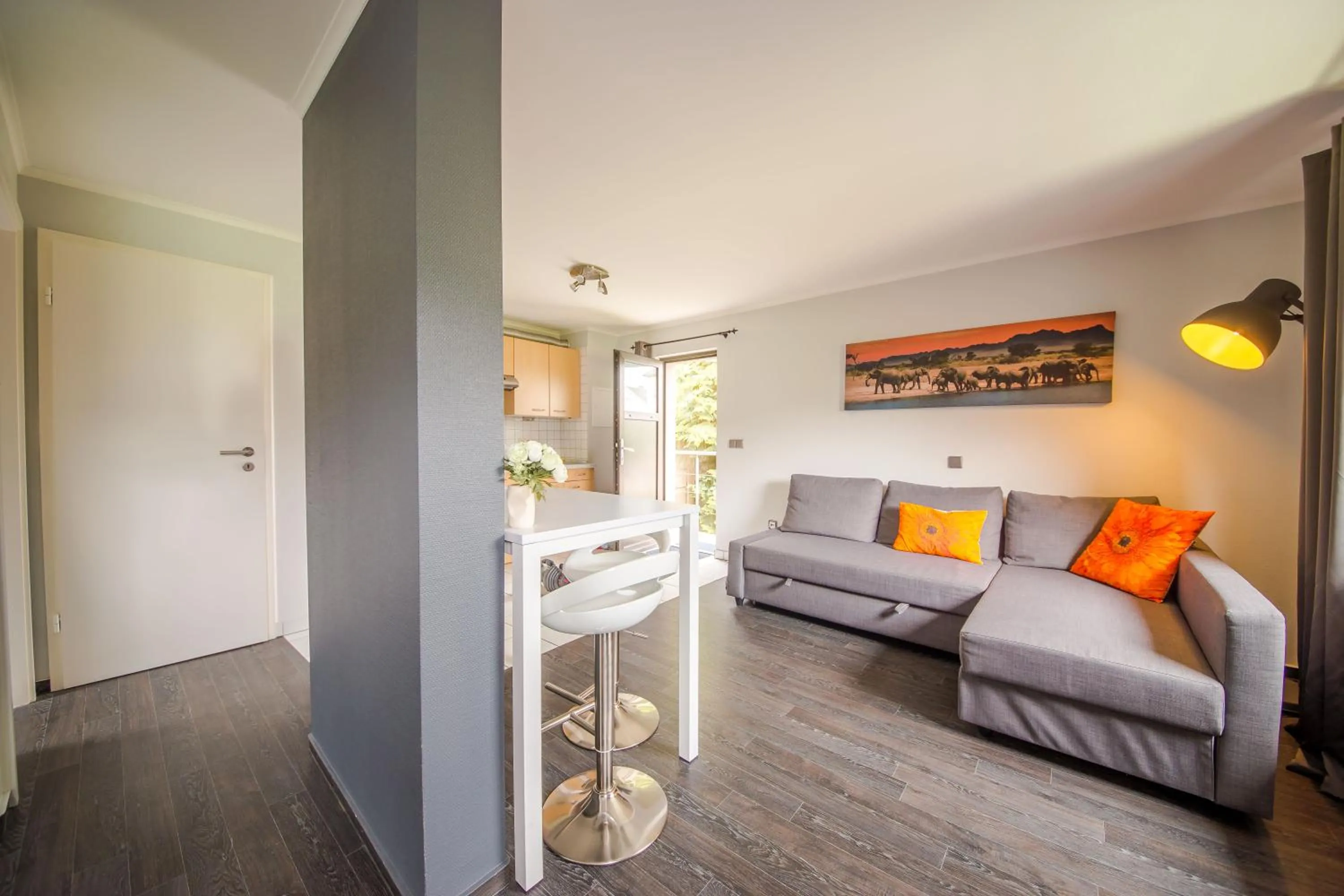 Seating area in Mandarina Hotel Luxembourg Strassen