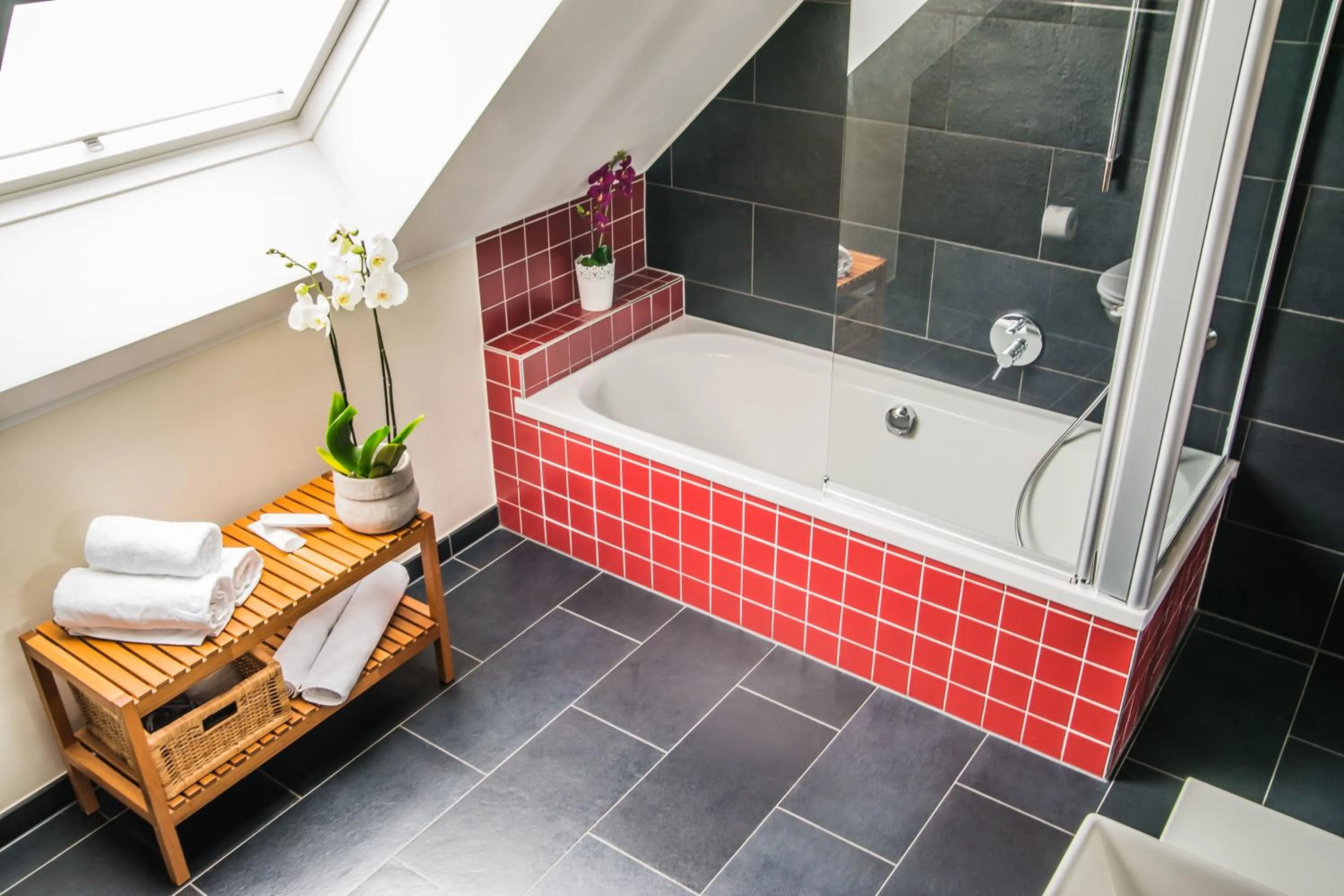 Bathroom in Mandarina Hotel Luxembourg Strassen