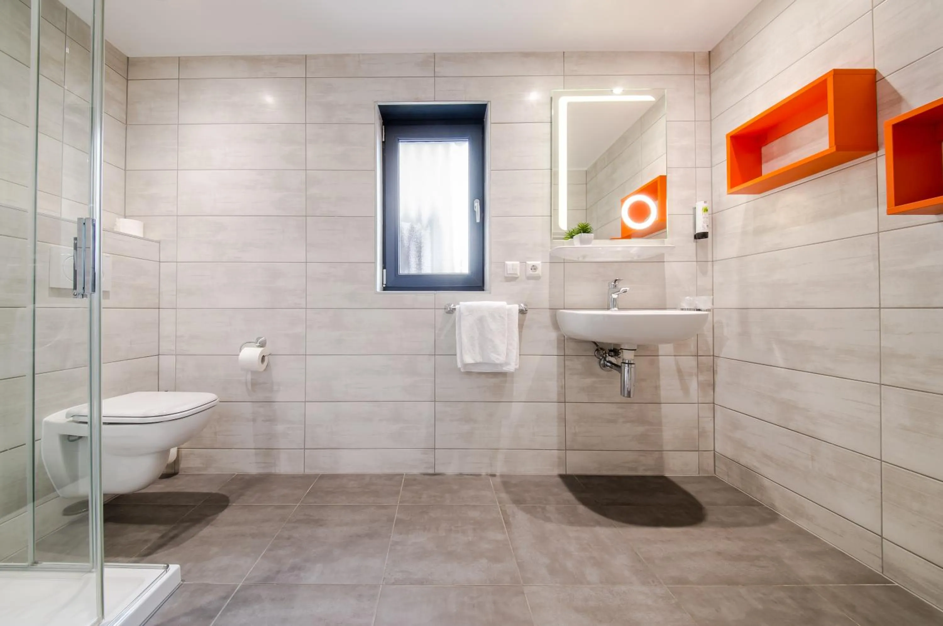 Bathroom in Mandarina Hotel Luxembourg Strassen