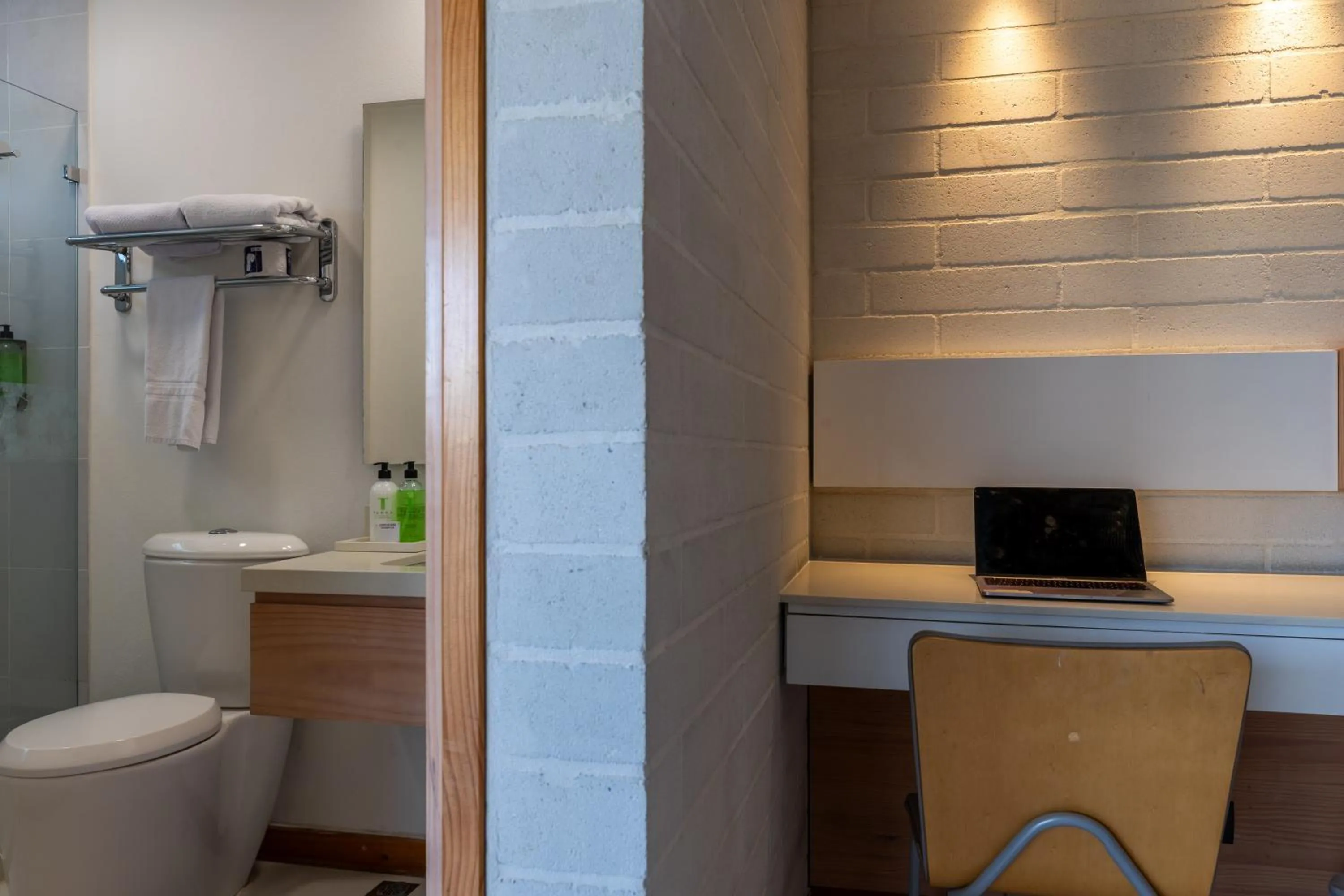 Bathroom in Terra Biohotel