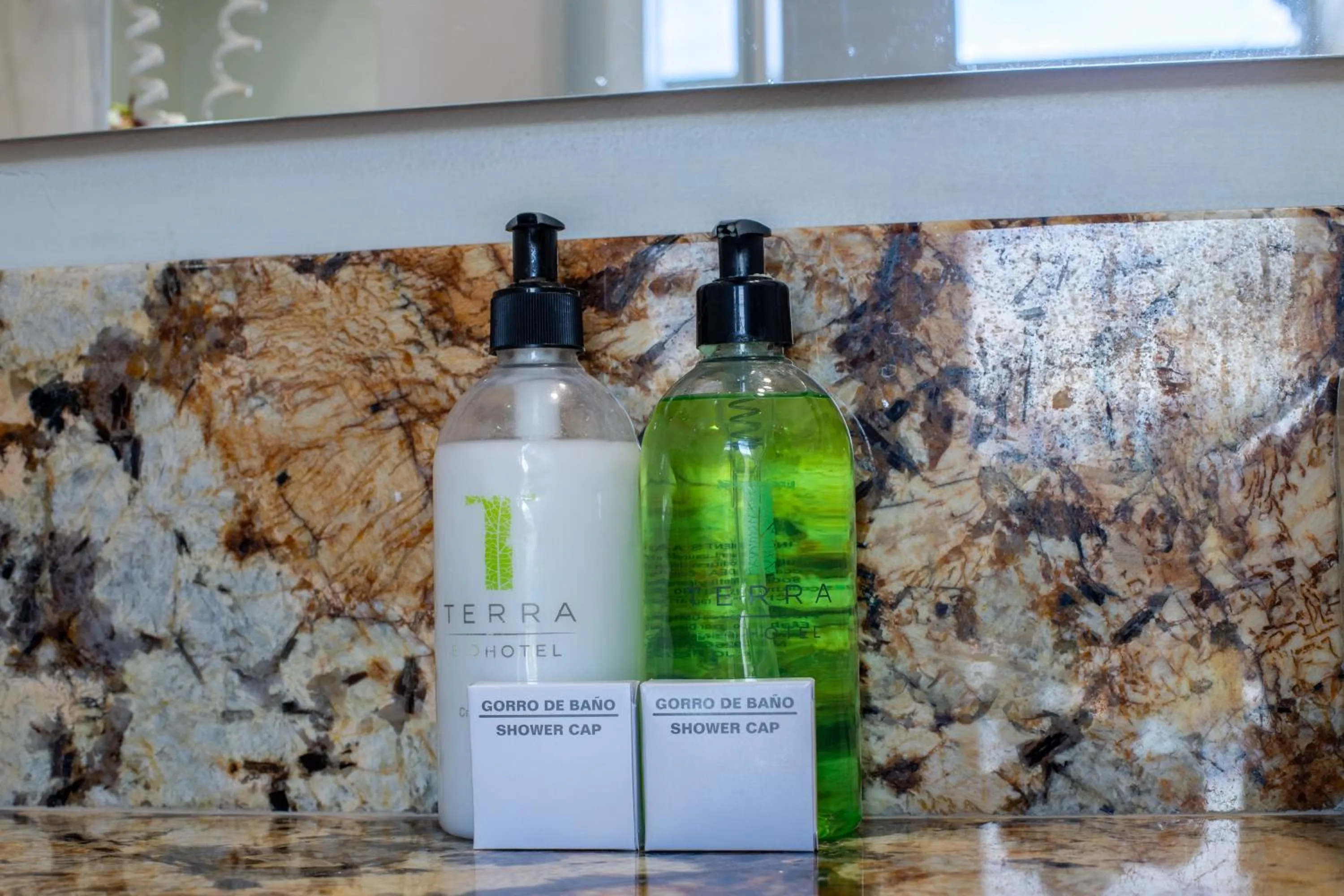 Bathroom in Terra Biohotel