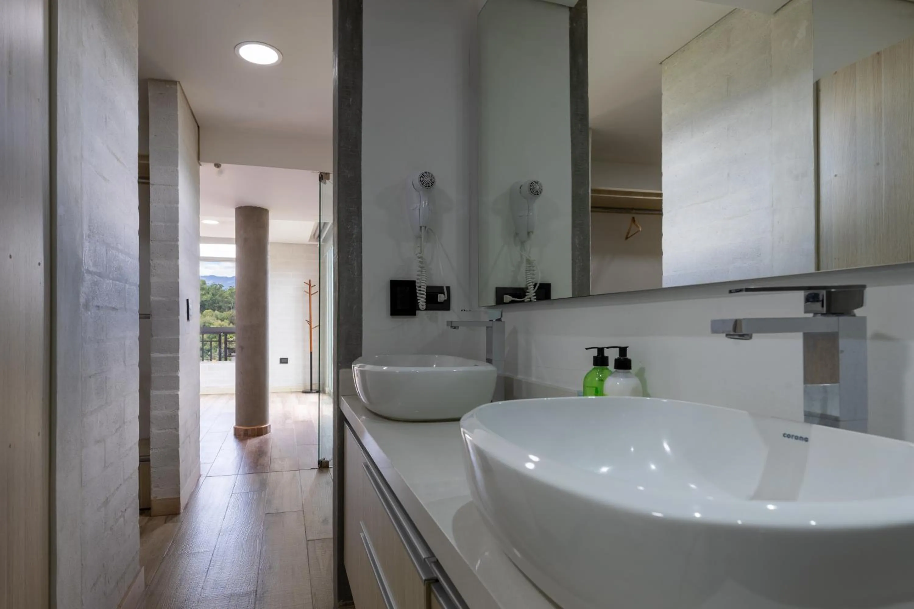 Bathroom in Terra Biohotel