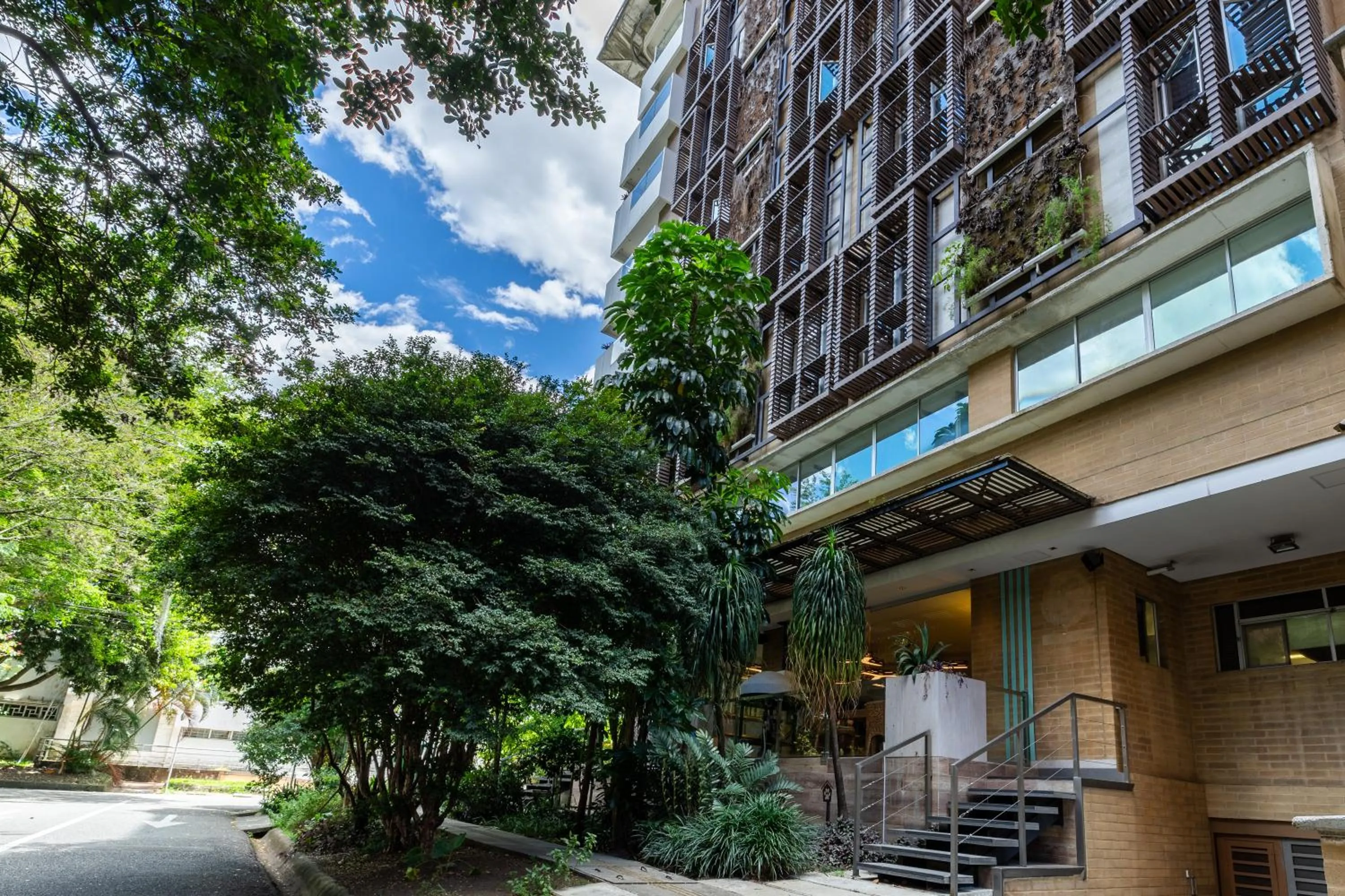 Facade/entrance in Terra Biohotel
