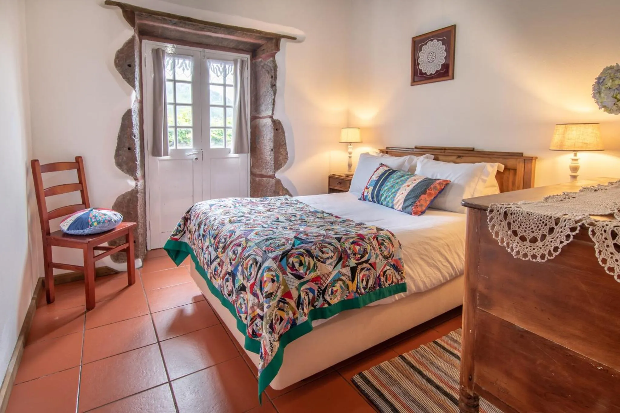 Bedroom, Bed in Aldeia da Cuada