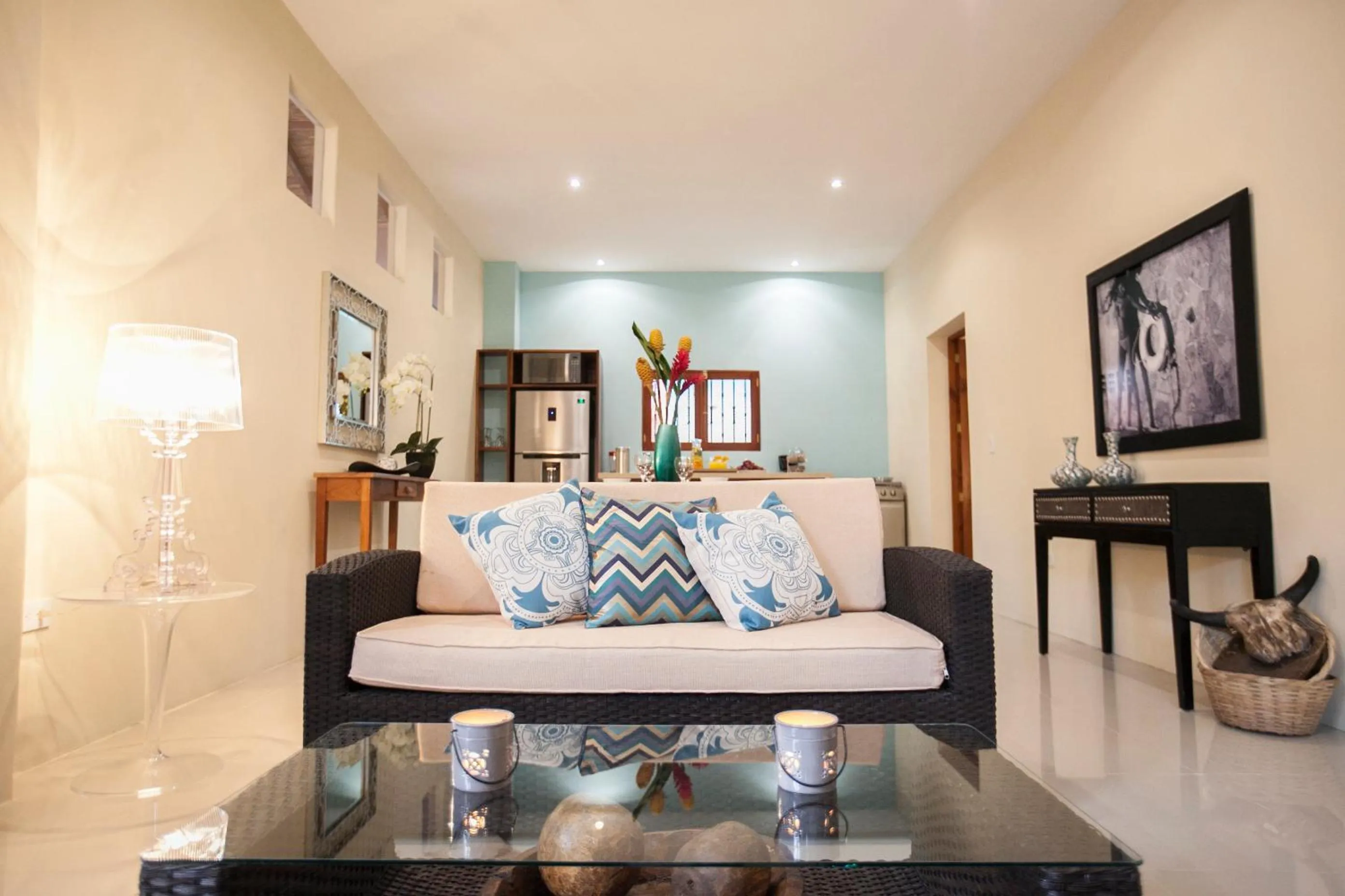 Living room in Hotel Plaza Marbella Granada