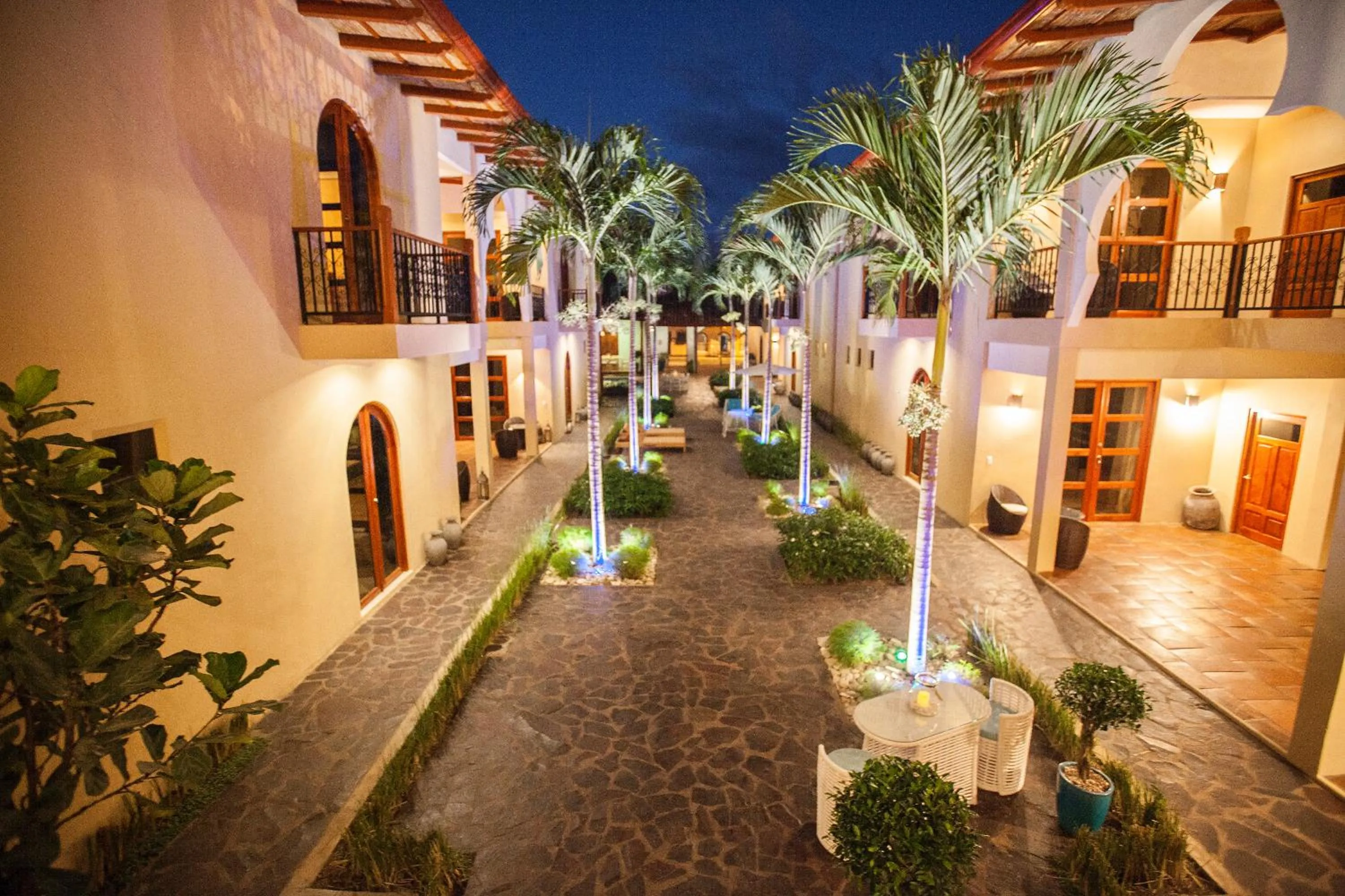Patio in Hotel Plaza Marbella Granada