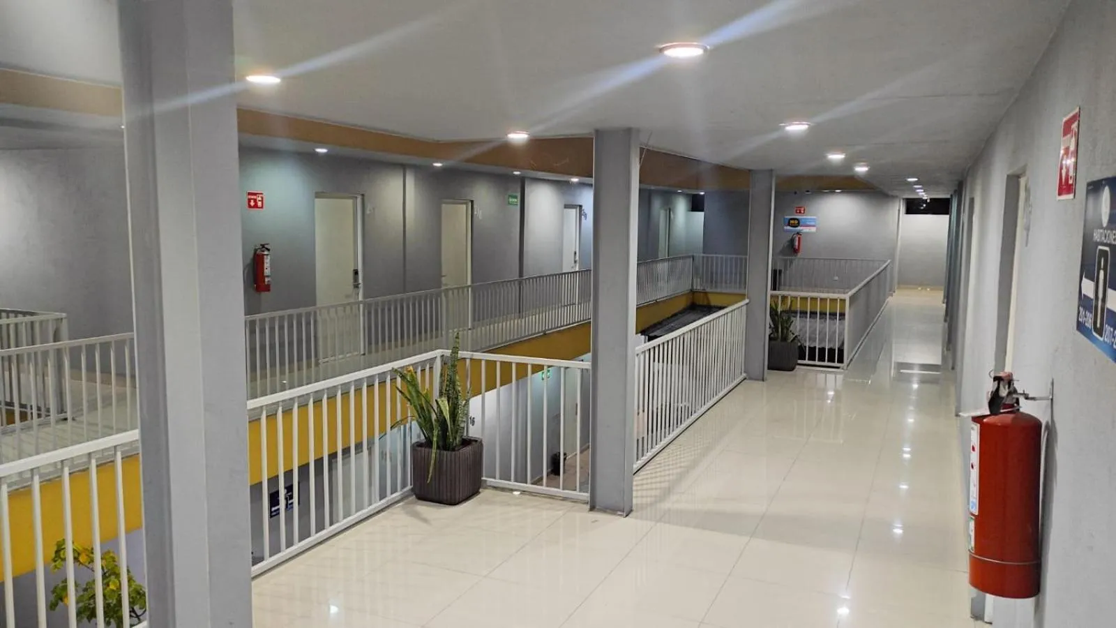 Inner courtyard view in Capital Hotel