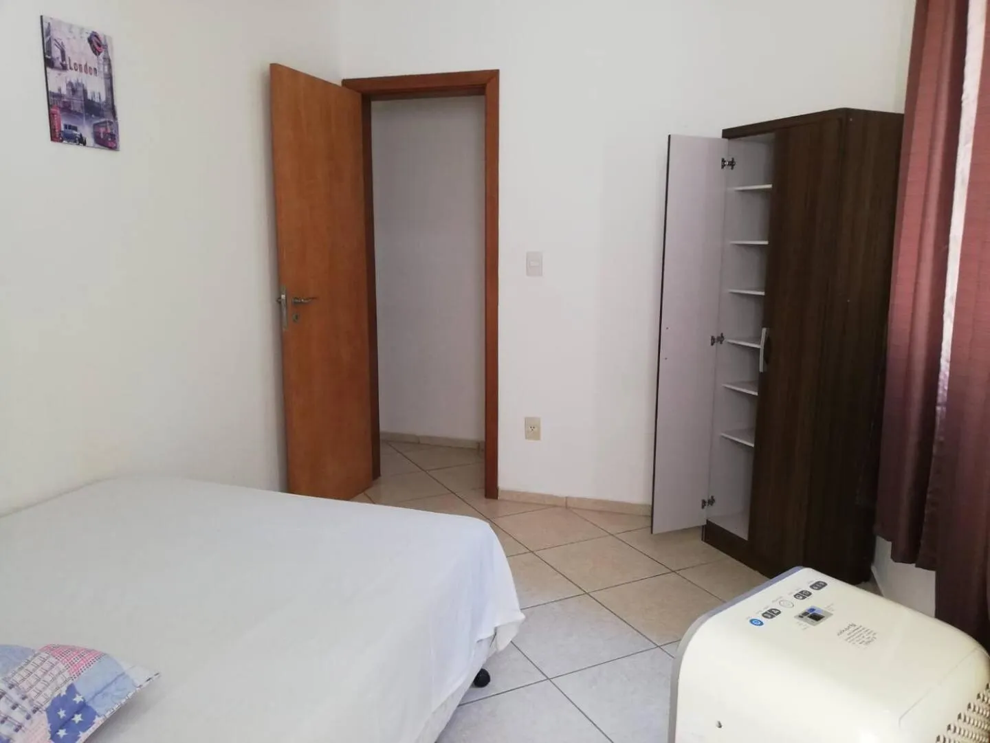 Bed in Apartamento Onda Azul