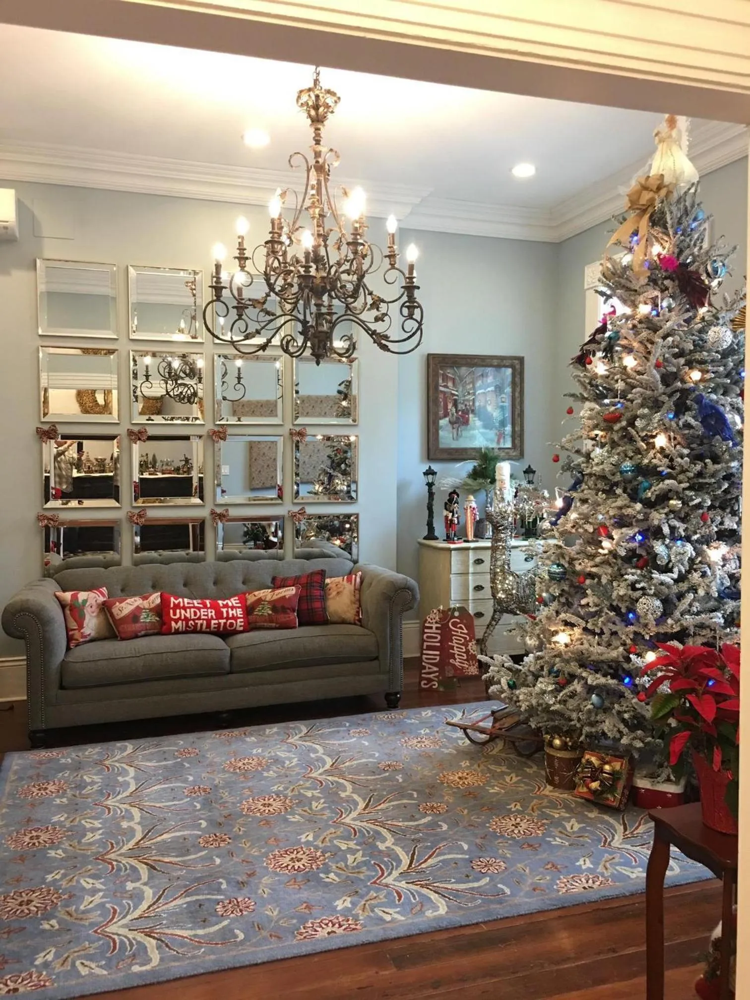 Lobby or reception in WG Creole House 1850