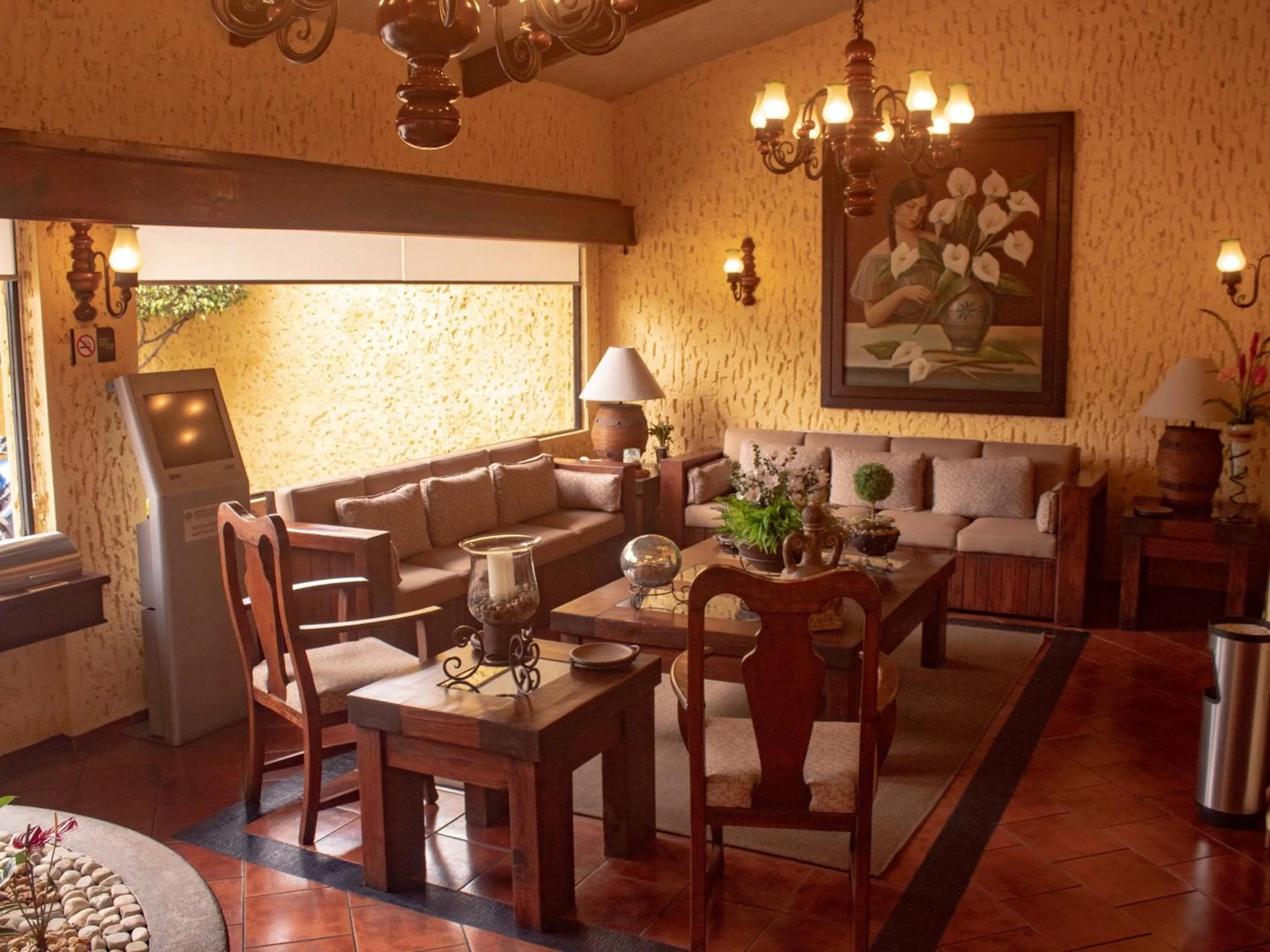 Lobby or reception in Villas Layfer, Córdoba, Veracruz, Mexico