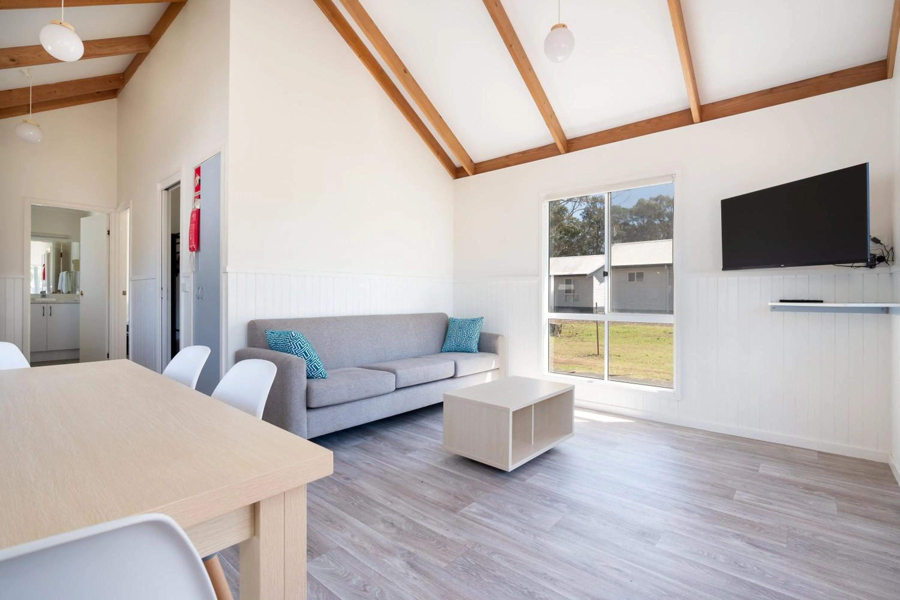 Living room in BIG4 Tasman Holiday Parks - Racecourse Beach