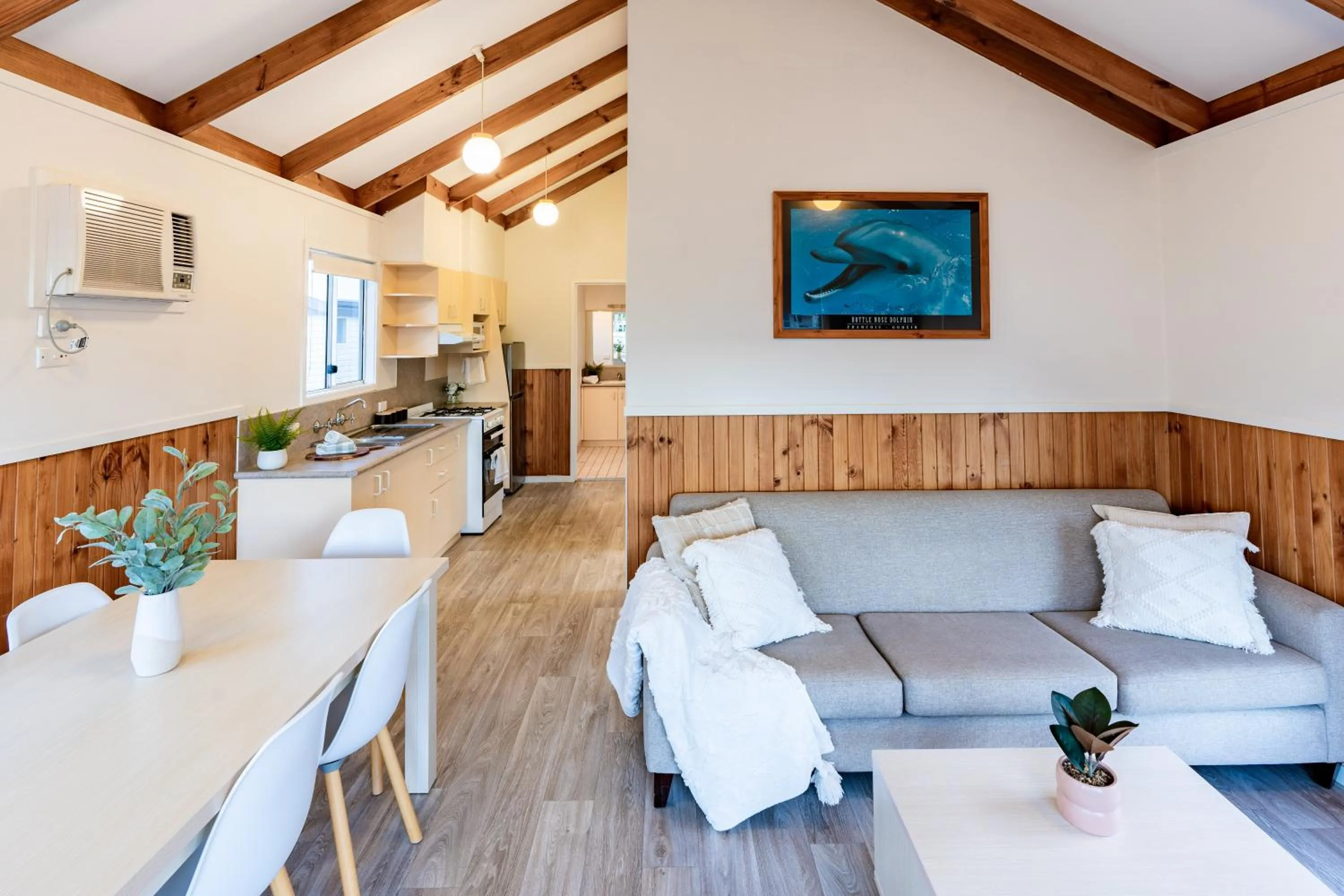 Living room in BIG4 Tasman Holiday Parks - Racecourse Beach