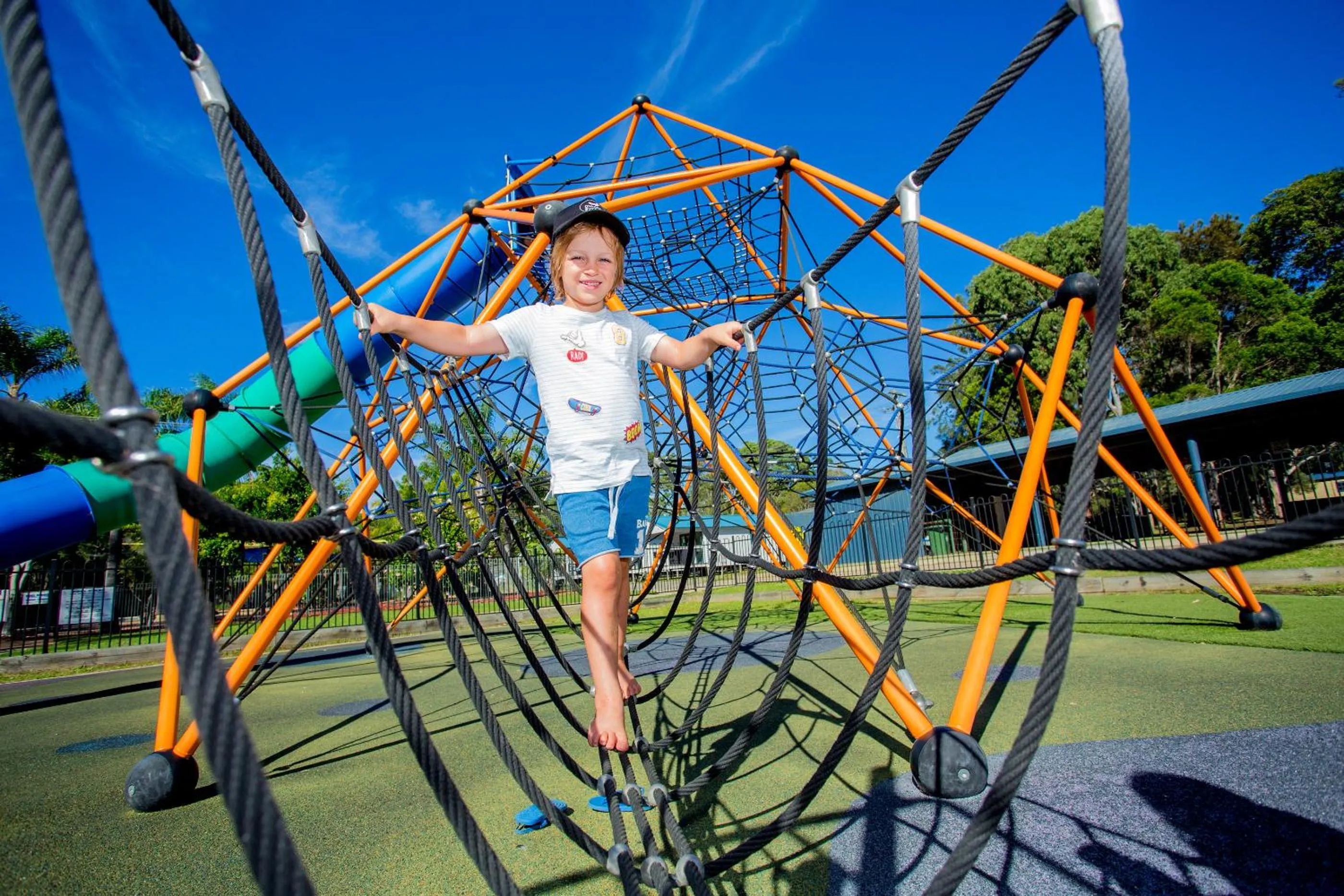 Children play ground in BIG4 Tasman Holiday Parks - Racecourse Beach
