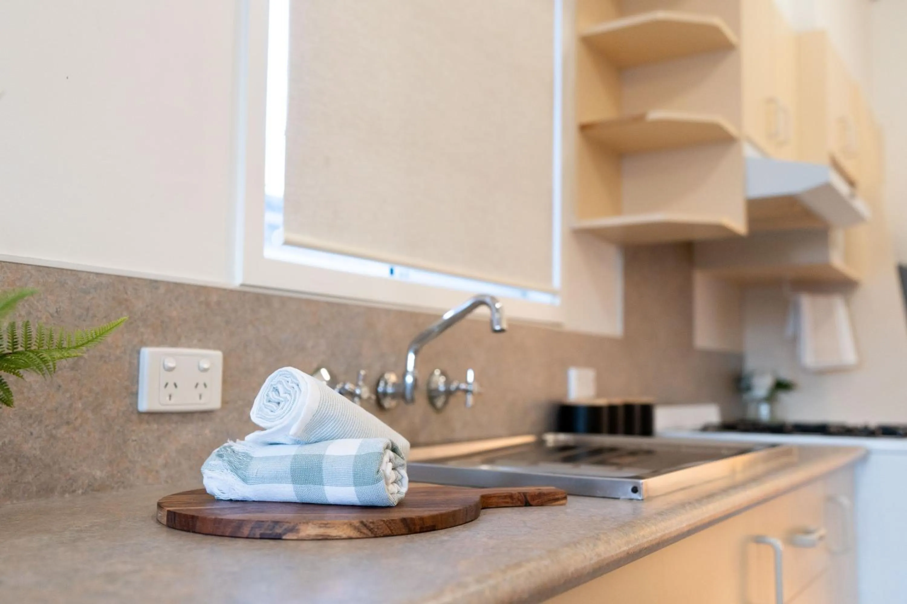 Kitchen or kitchenette in BIG4 Tasman Holiday Parks - Racecourse Beach