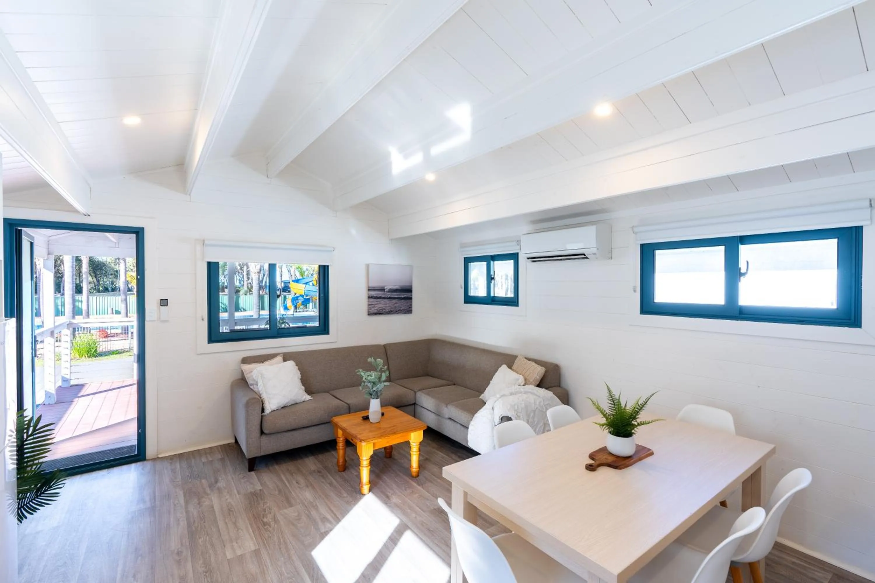 Living room in BIG4 Tasman Holiday Parks - Racecourse Beach