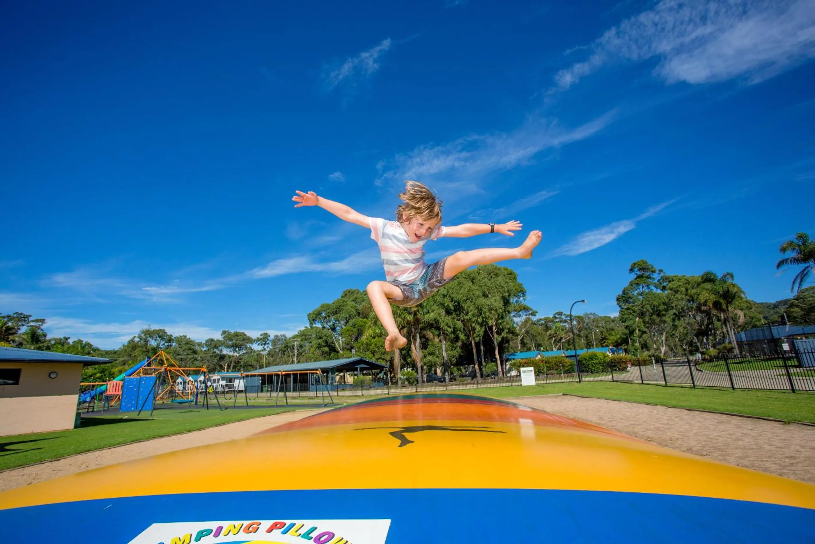 Children play ground in BIG4 Tasman Holiday Parks - Racecourse Beach