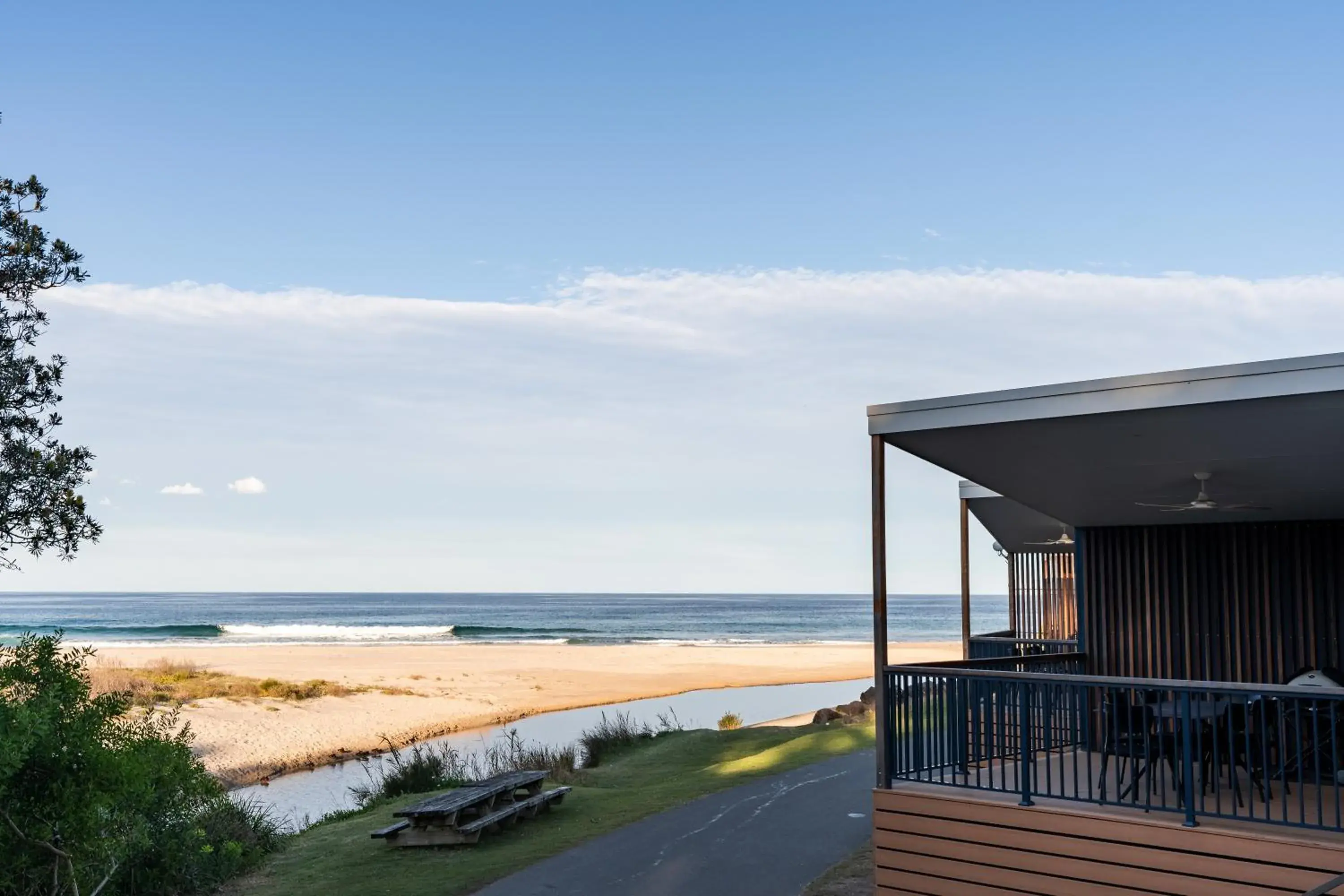 Premium Beachfront Villa (3BR) in BIG4 Tasman Holiday Parks - Racecourse Beach Premium Beachfront Villa (3BR) in BIG4 Tasman Holiday Parks - Racecourse Beach
