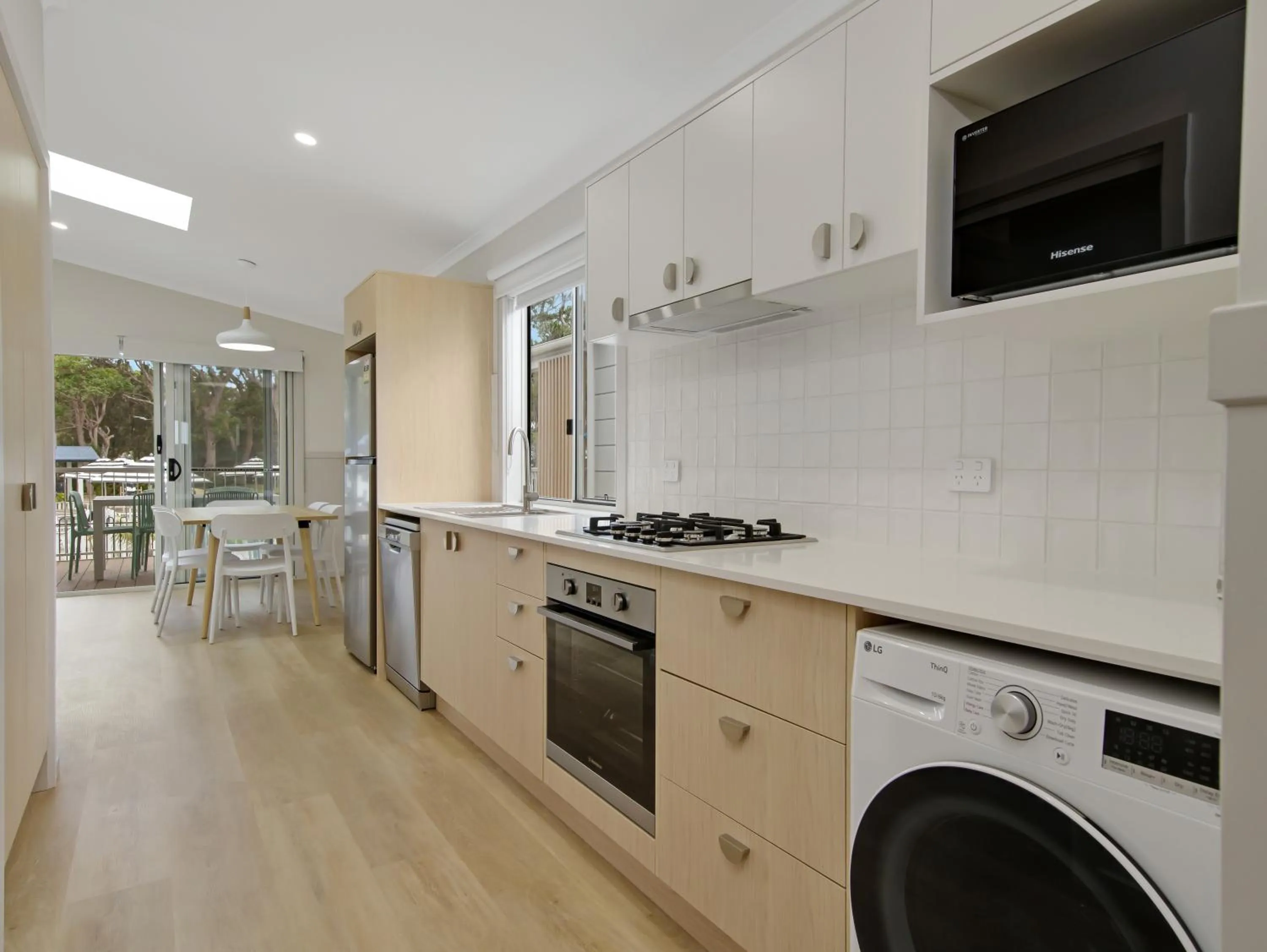 Kitchen or kitchenette in BIG4 Tasman Holiday Parks - Racecourse Beach