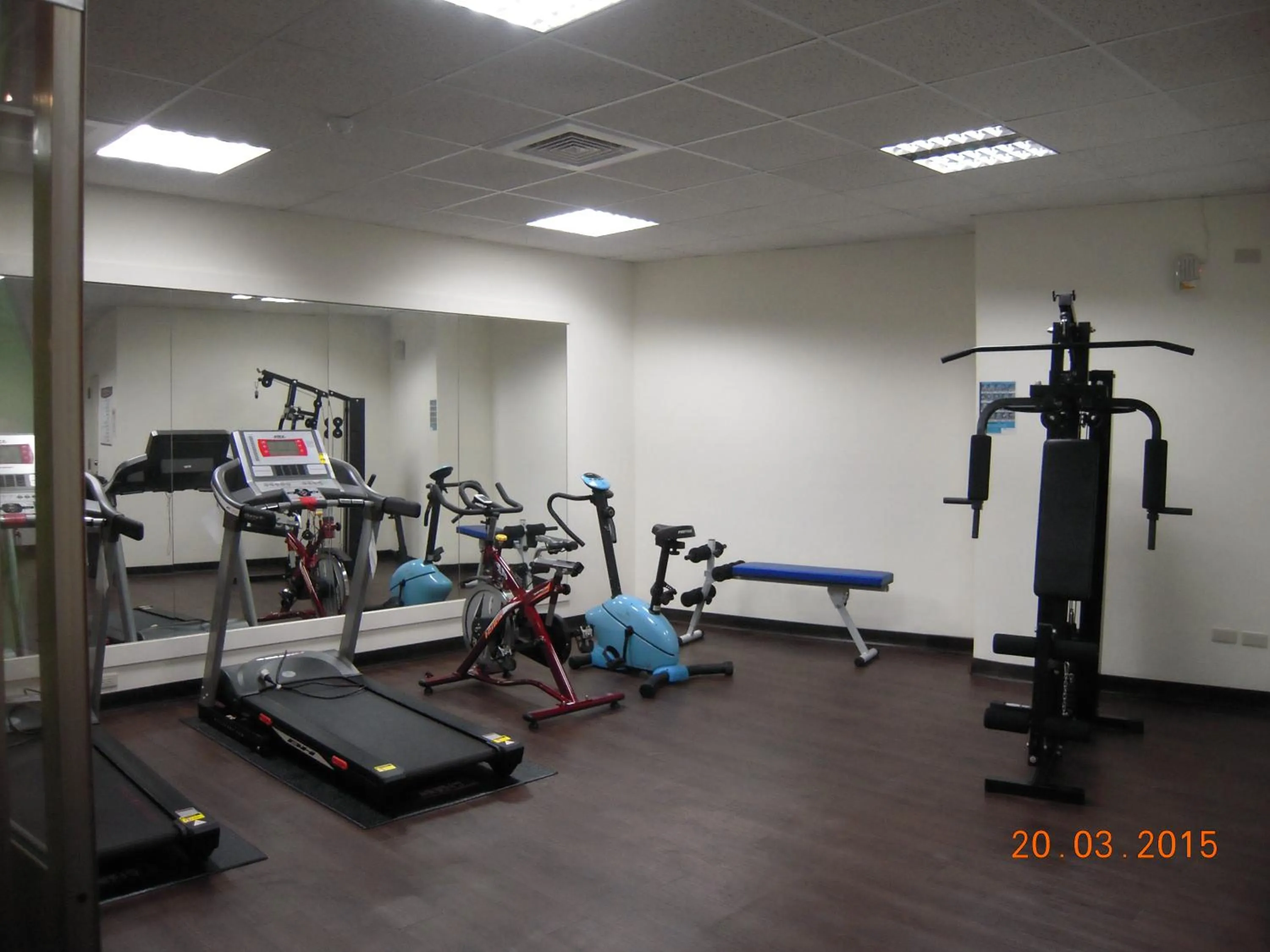Fitness centre/facilities in Chiayi Look Hotel