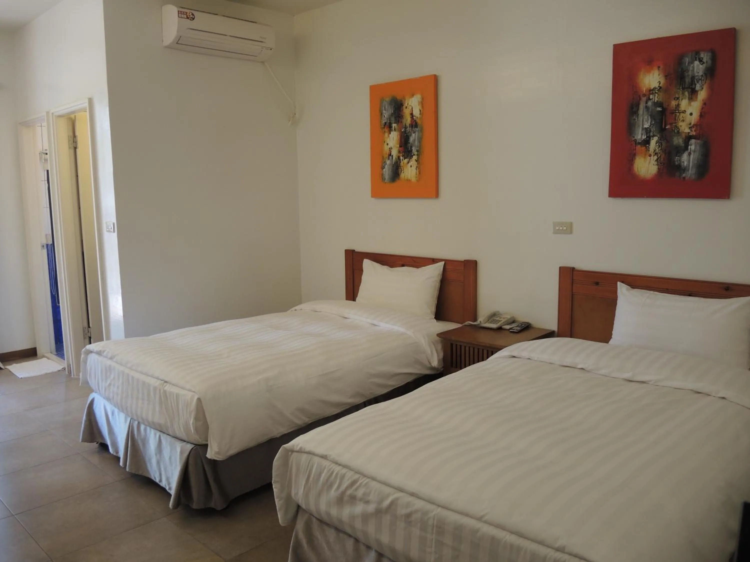 Decorative detail, Bed in The Deer Resort