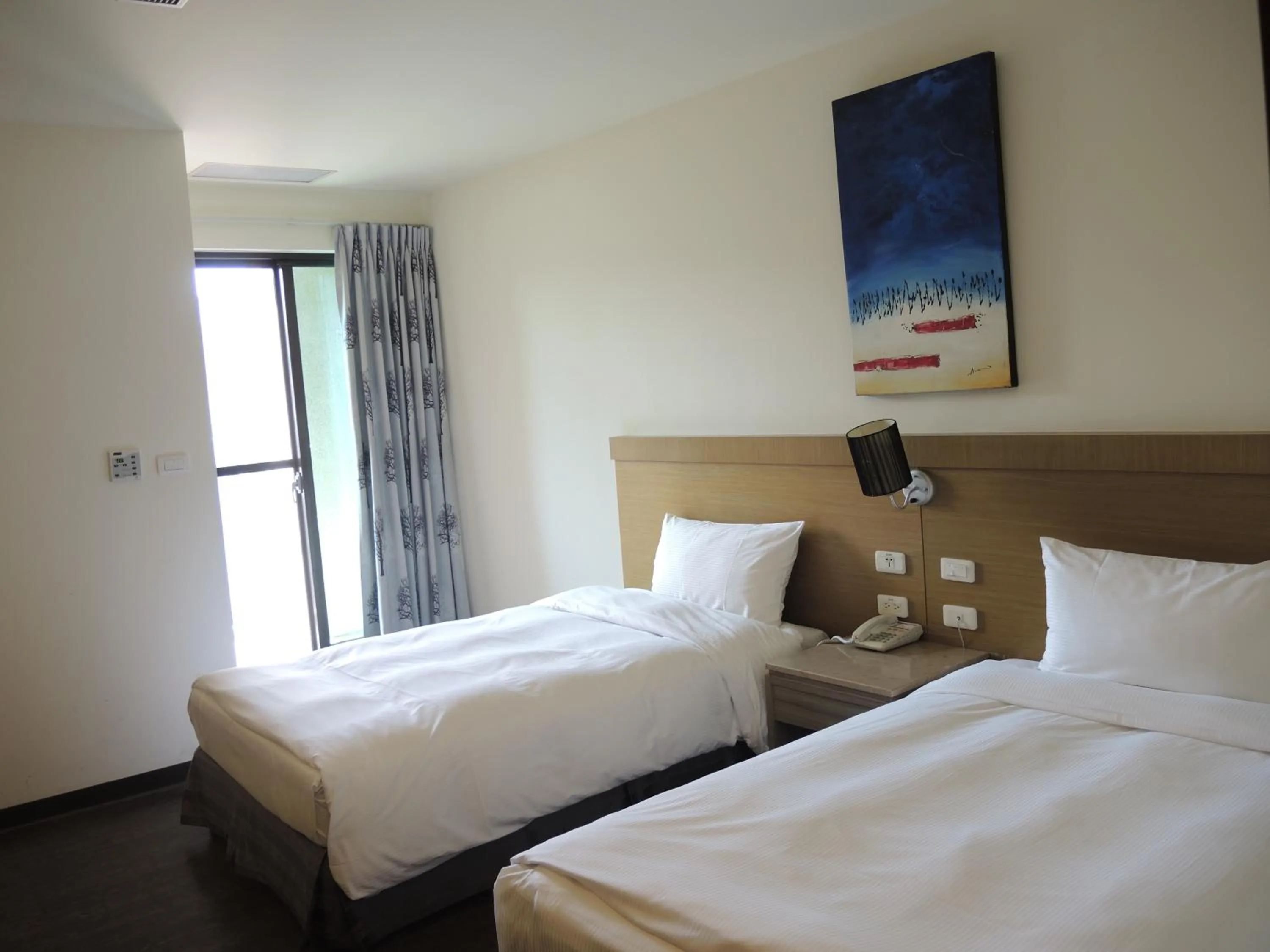 Decorative detail, Bed in The Deer Resort