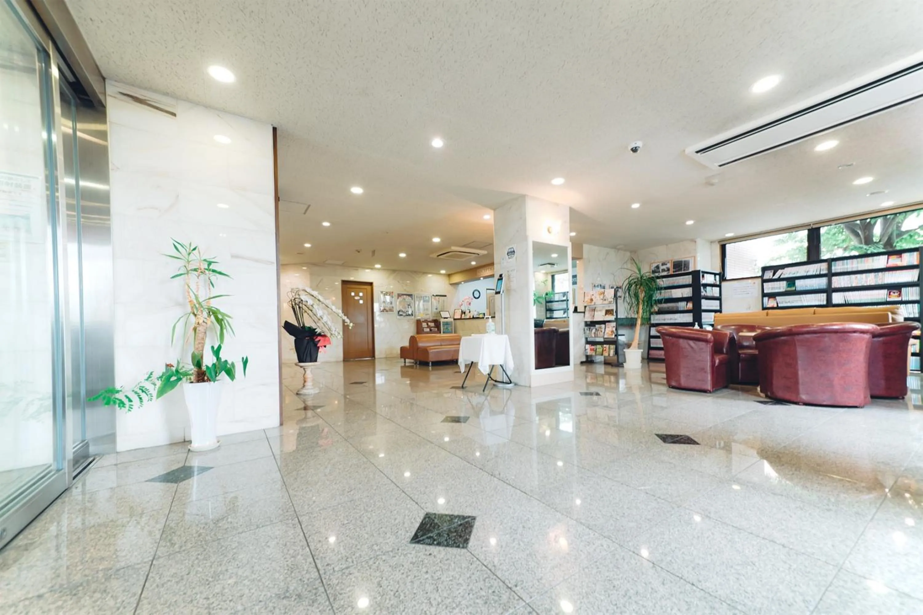 Lobby or reception in Plaza Hotel Nogata
