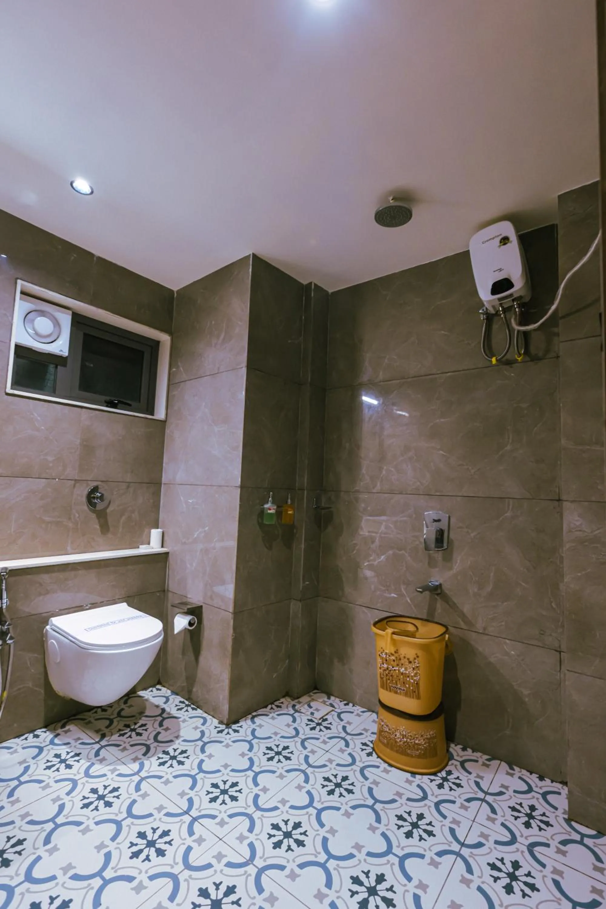 Bathroom in Goverdhan Greens Resort Dwarka l Hotels In Dwarka