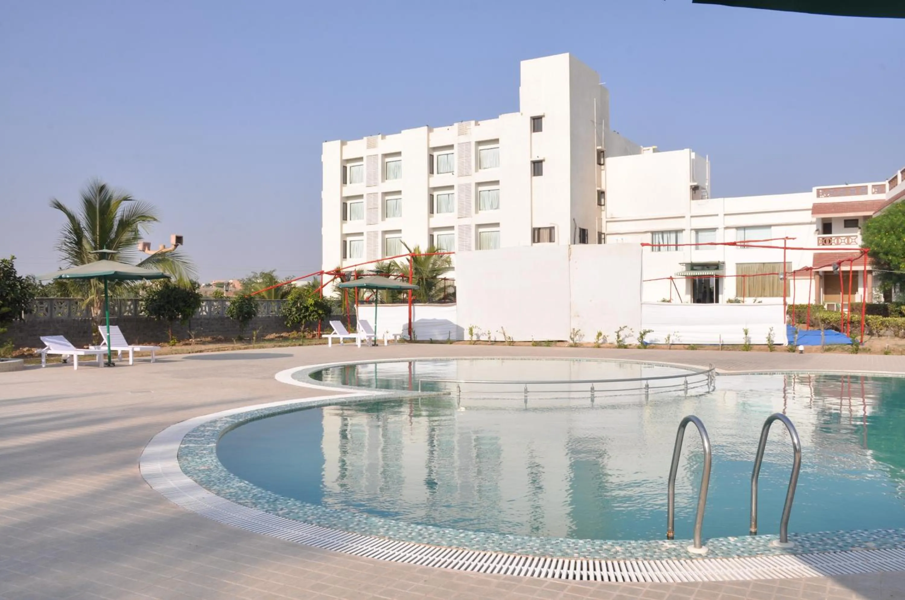 Bird's eye view in Goverdhan Greens Resort Dwarka l Hotels In Dwarka