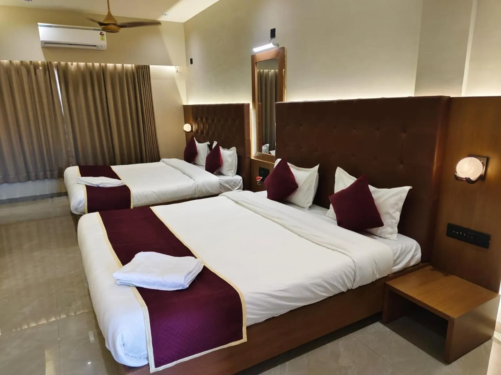 Bed in Goverdhan Greens Resort Dwarka l Hotels In Dwarka