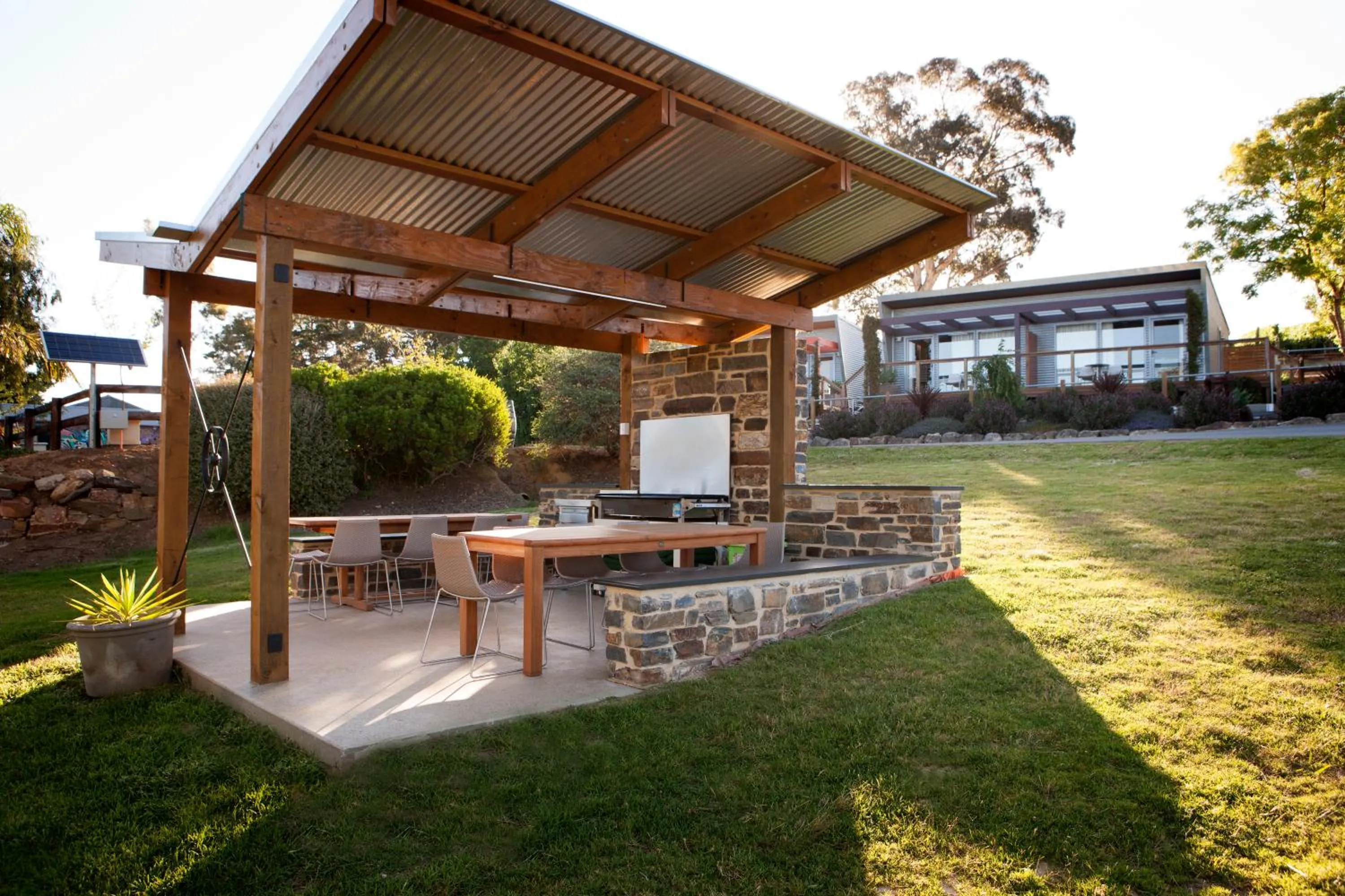 BBQ facilities in Longview Vineyard
