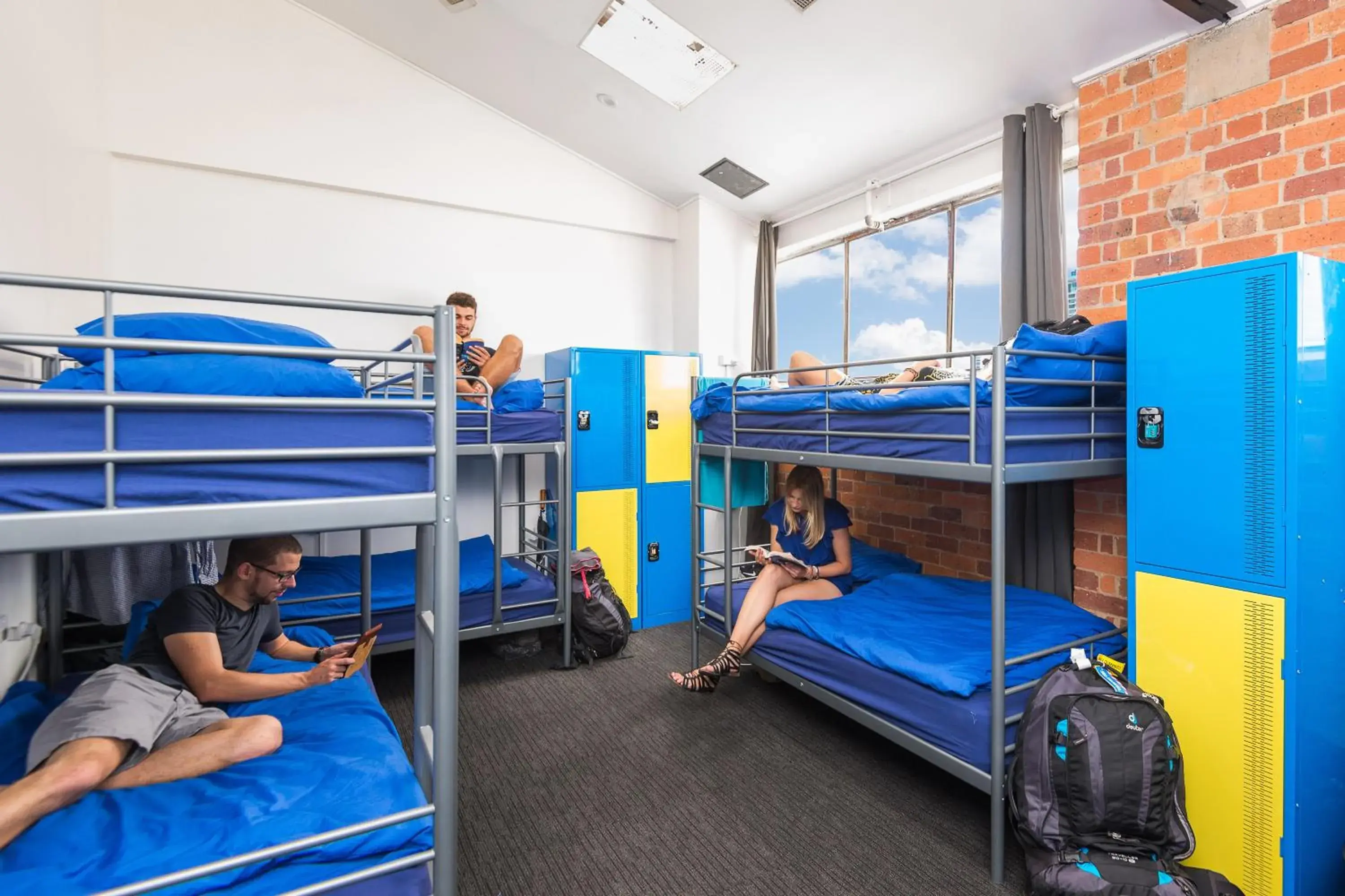 Bed in 10-Bed Mixed Dormitory Room with Shared Bathroom in Secret Garden Backpackers, Sydney Bed in 10-Bed Mixed Dormitory Room with Shared Bathroom in Secret Garden Backpackers, Sydney