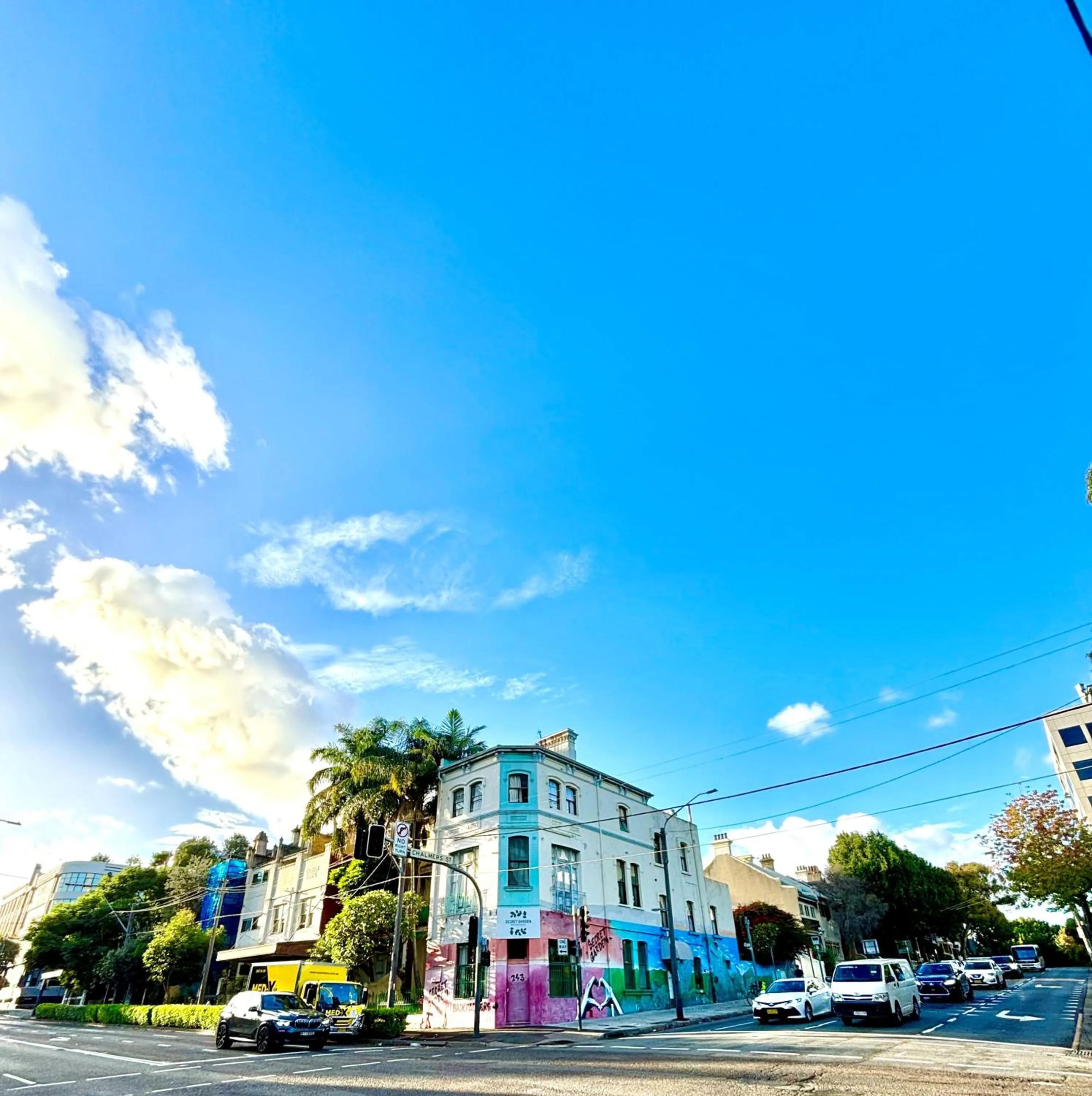 Property building in Secret Garden Backpackers, Sydney