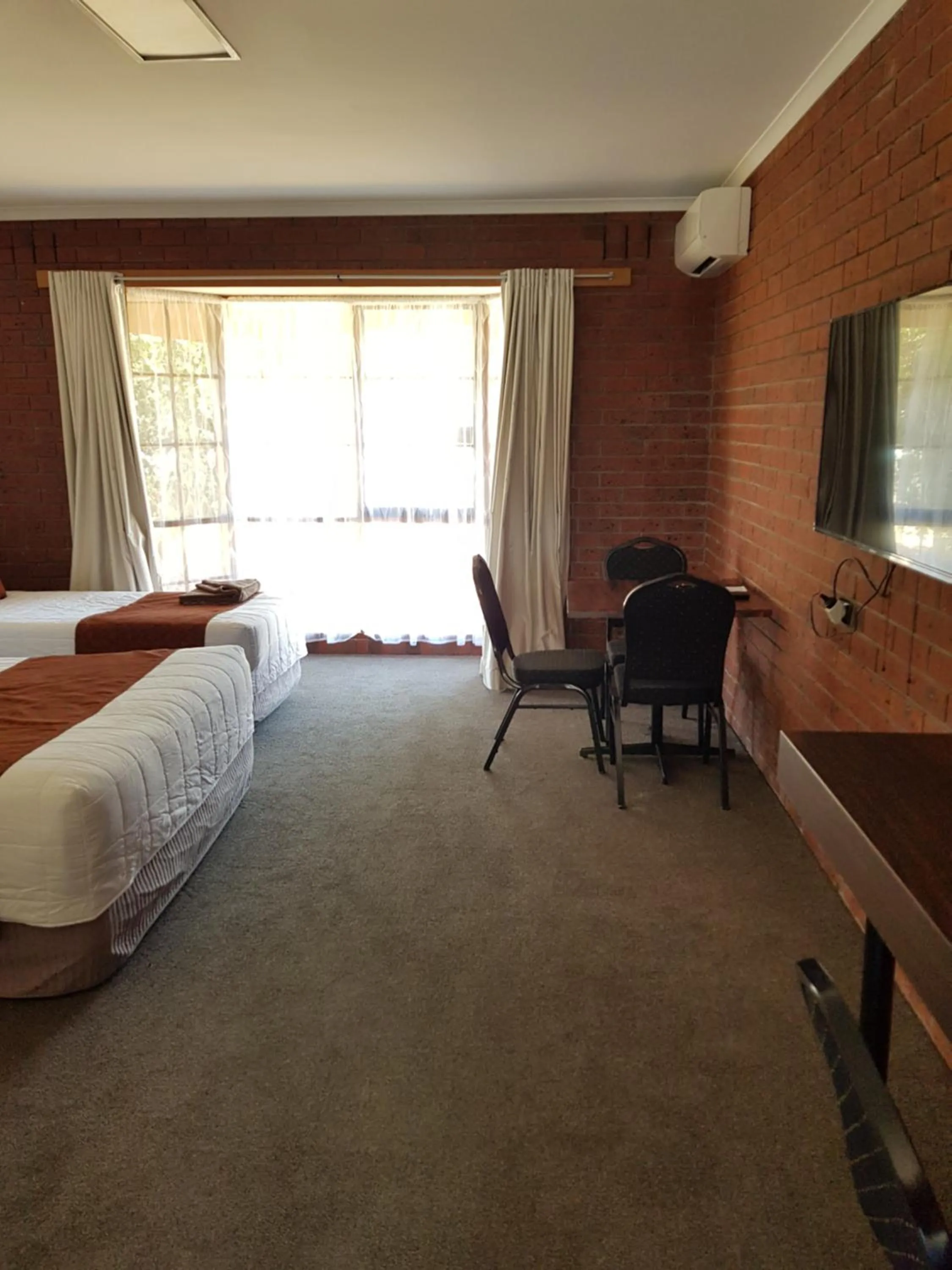 Bed in Ararat Colonial Lodge Motel