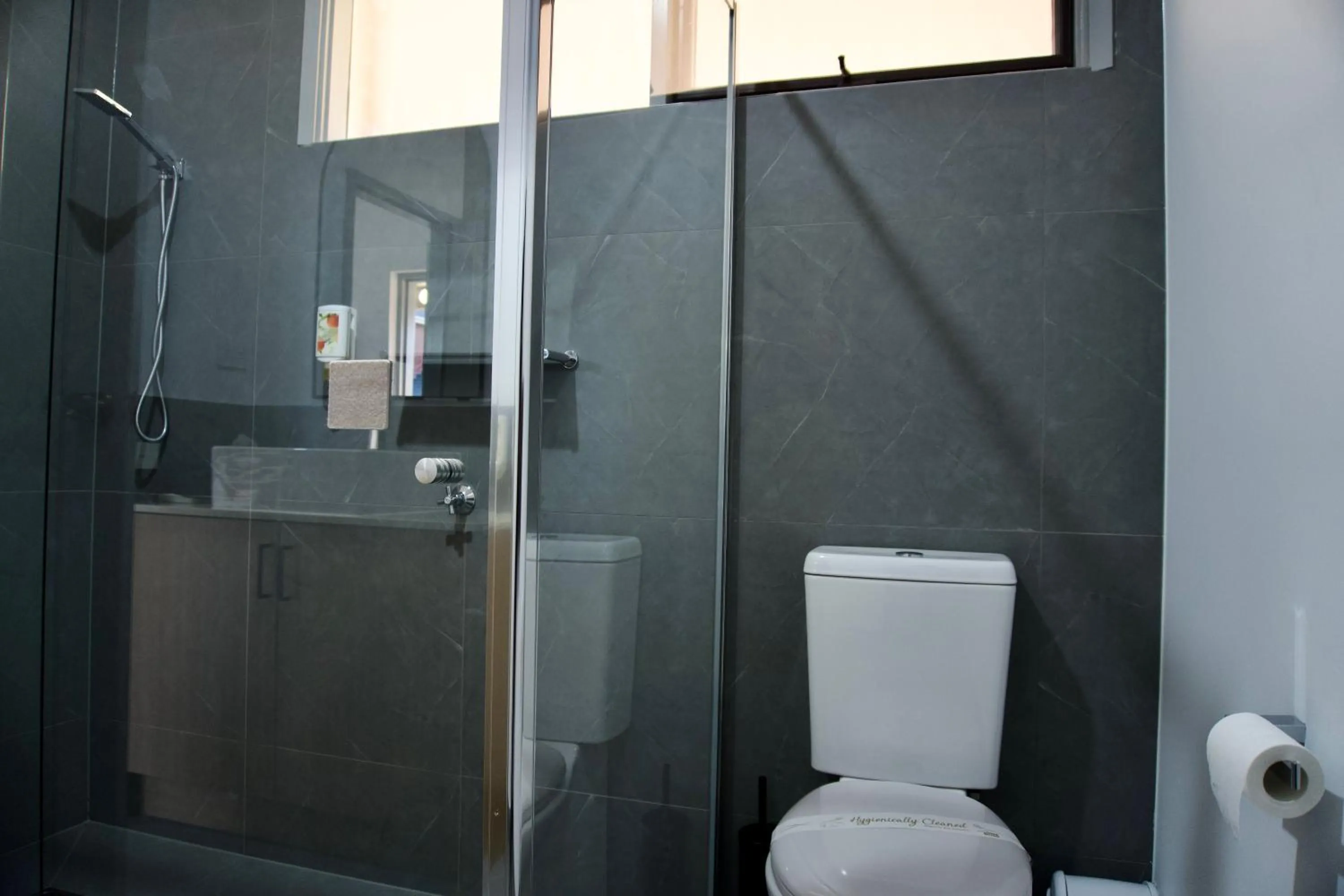 Shower in Ararat Colonial Lodge Motel