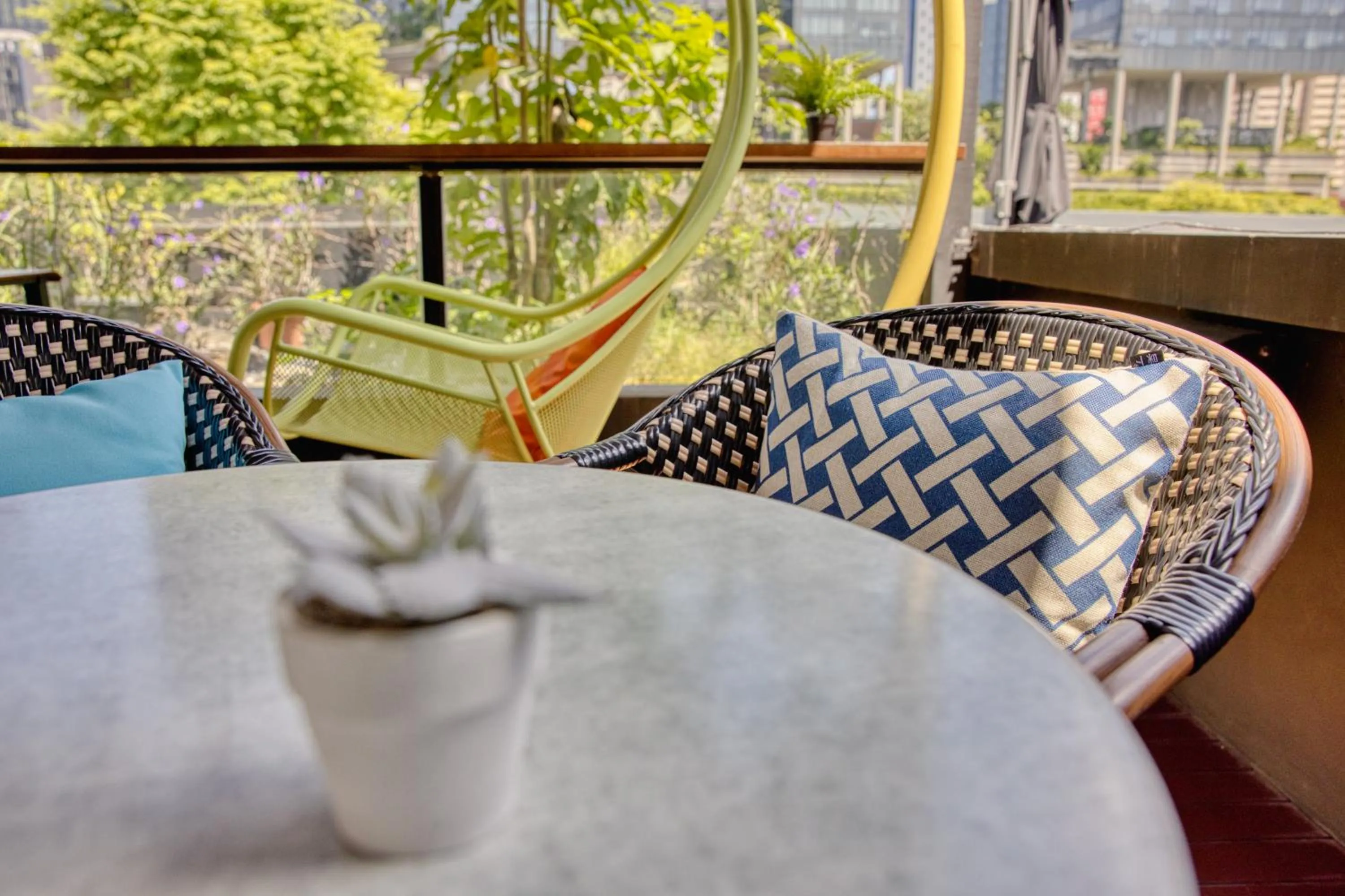 Balcony/Terrace in Habyt Clarke Quay