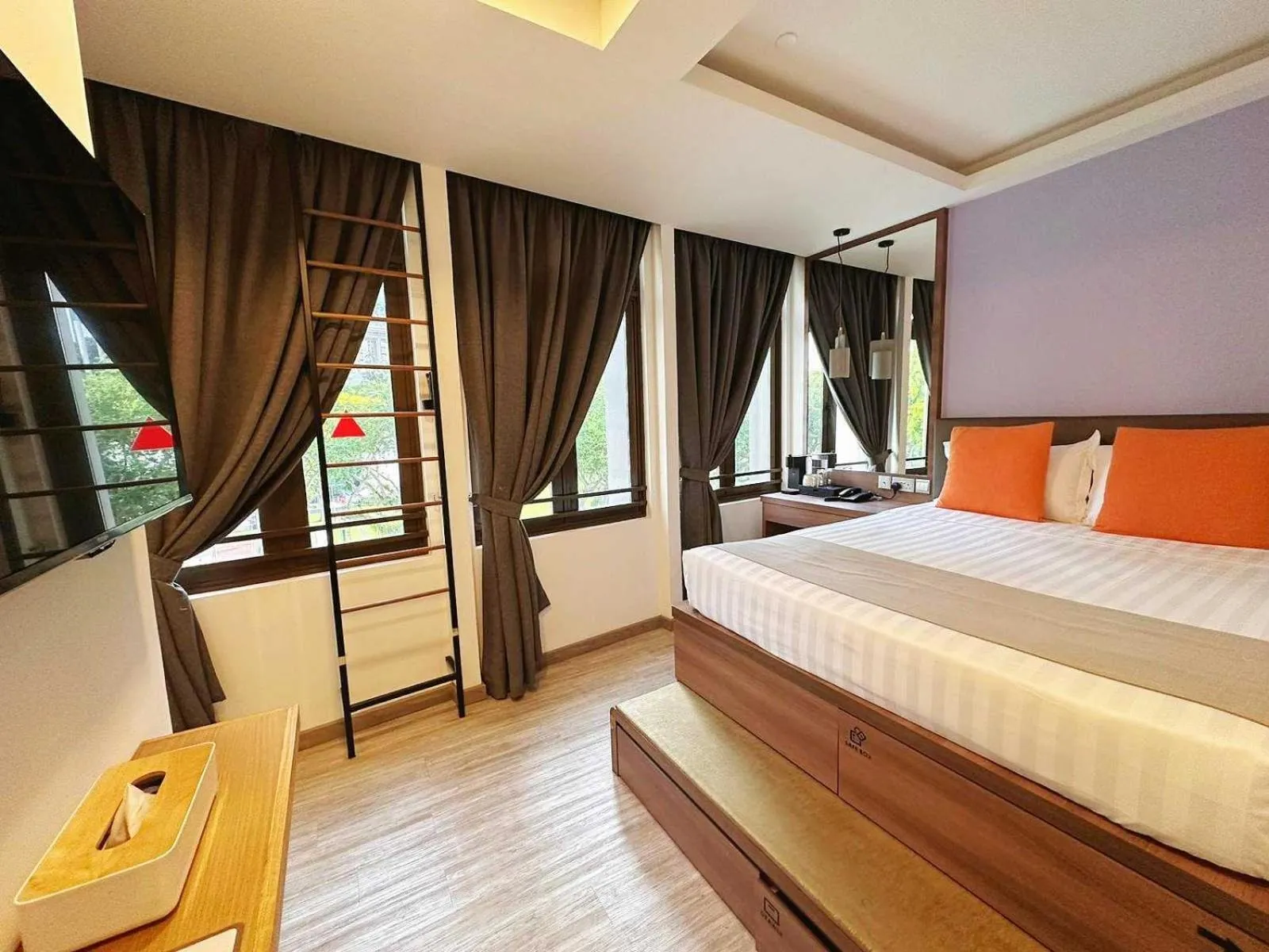 Premium Double Room with View in Habyt Clarke Quay - Previously Champion City