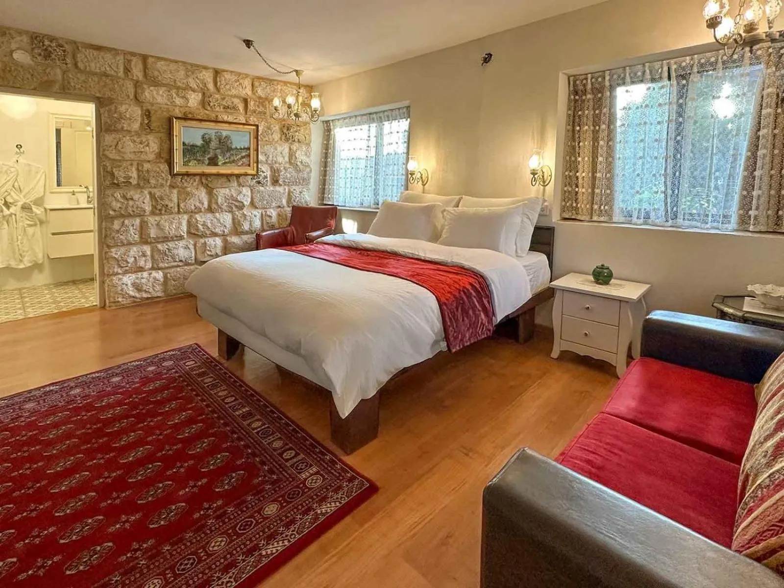 Bedroom, Bed in Beit Shalom Historical boutique Hotel