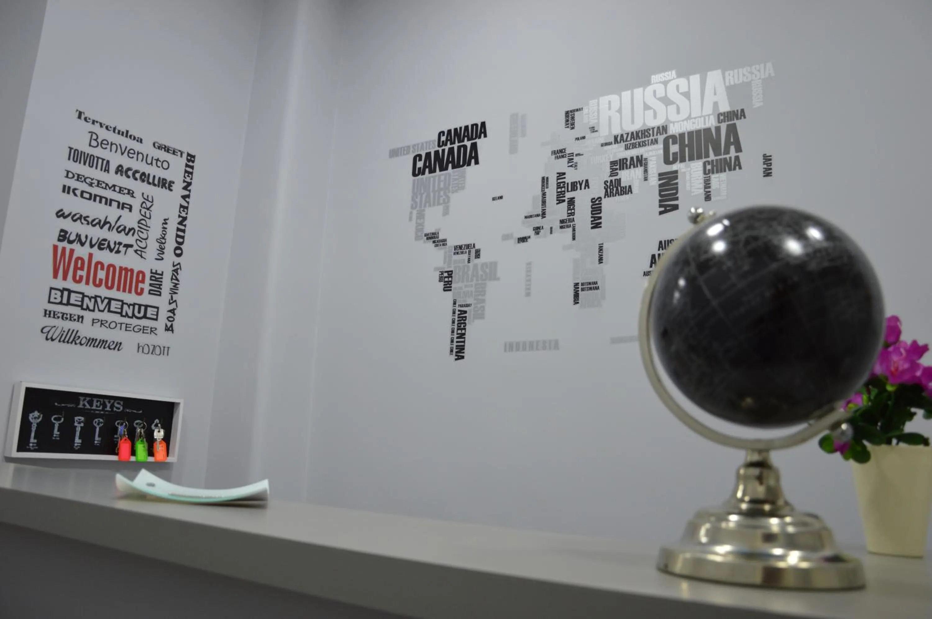 Lobby or reception in Iris Inn