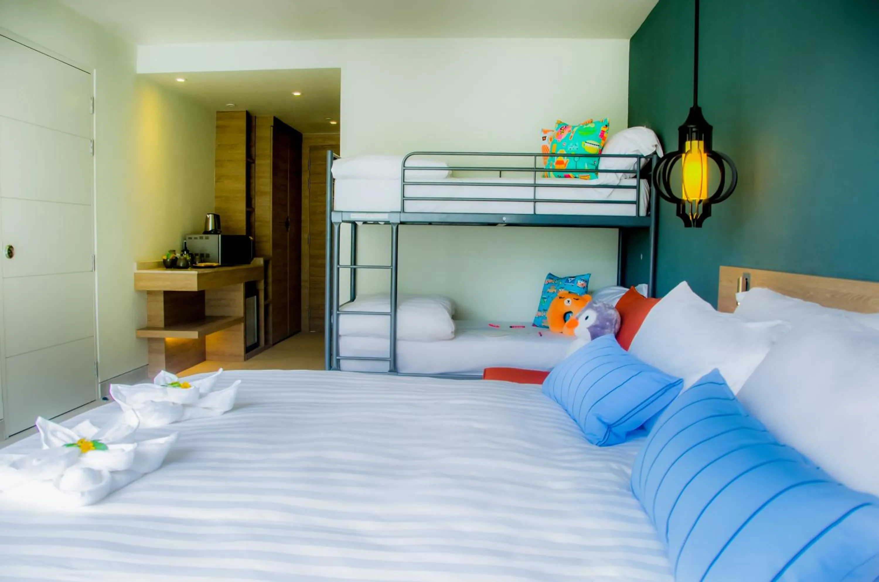 Bedroom, Bed in Fusion Suites Phuket Patong