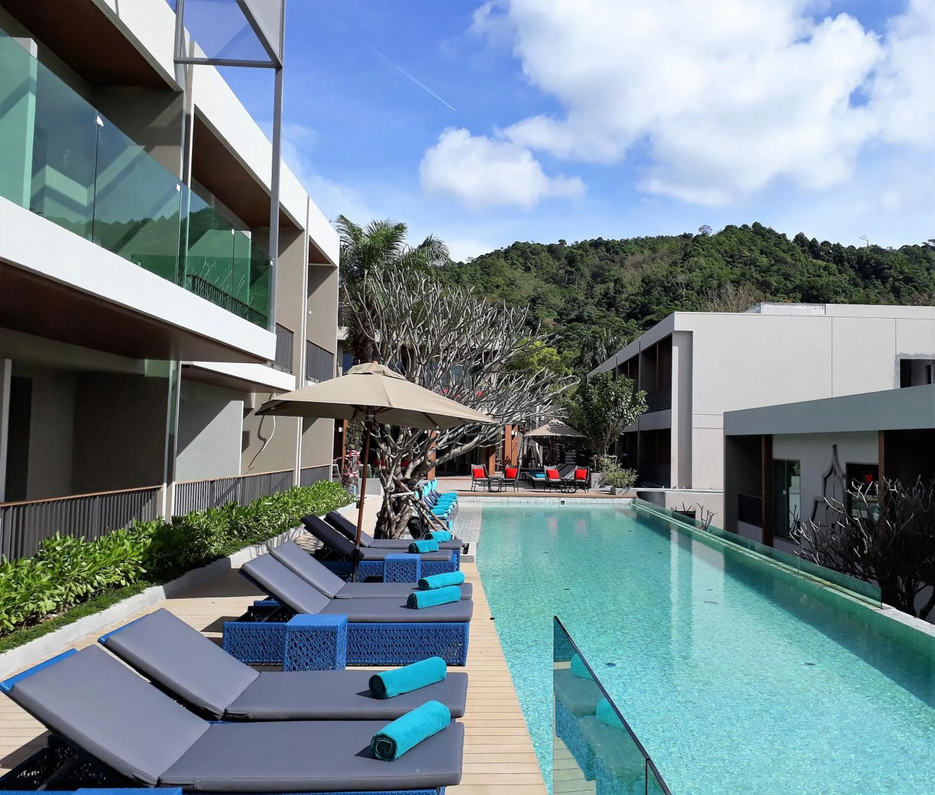 Property building in Fusion Suites Phuket Patong