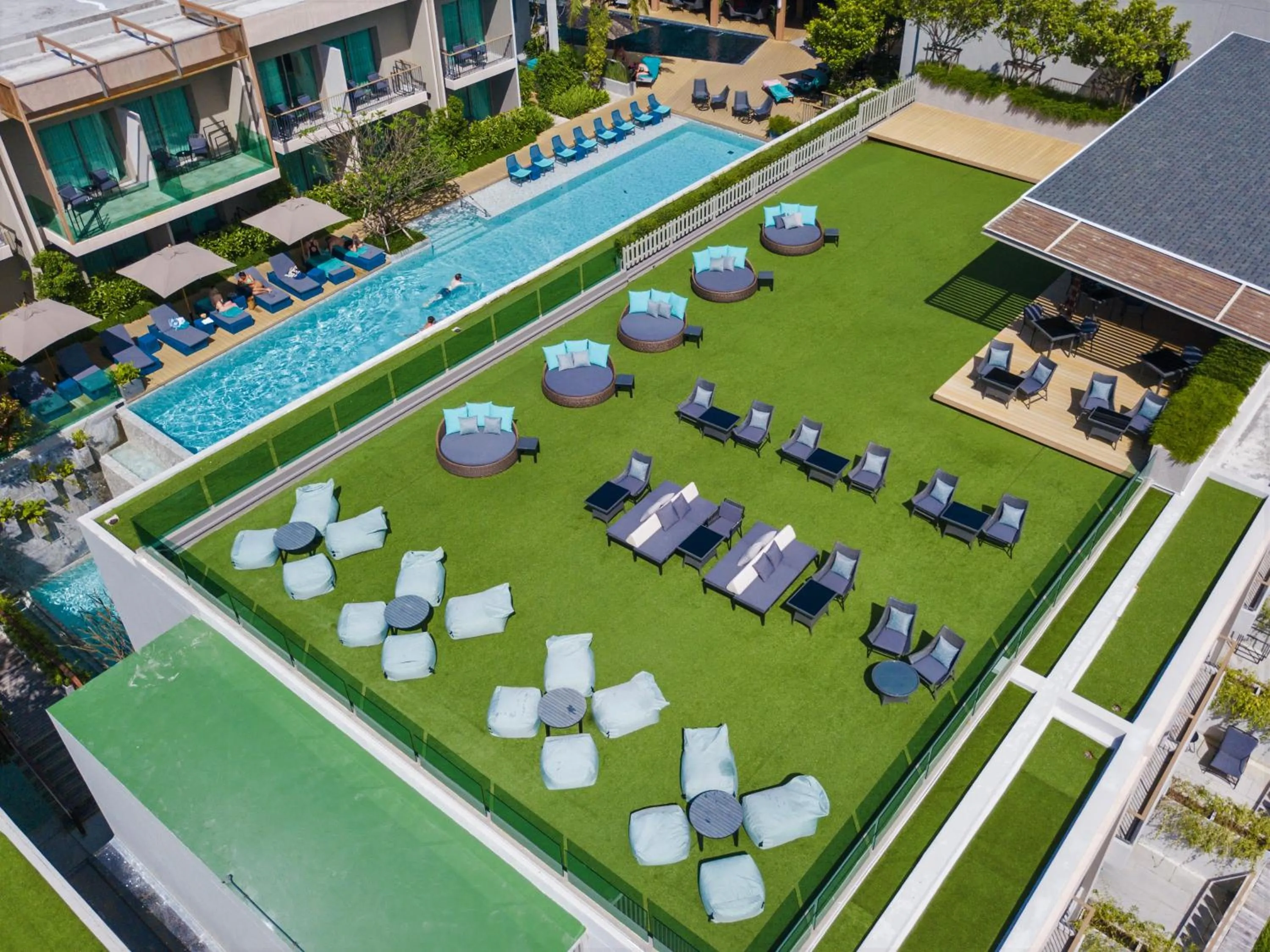 Property building in Fusion Suites Phuket Patong