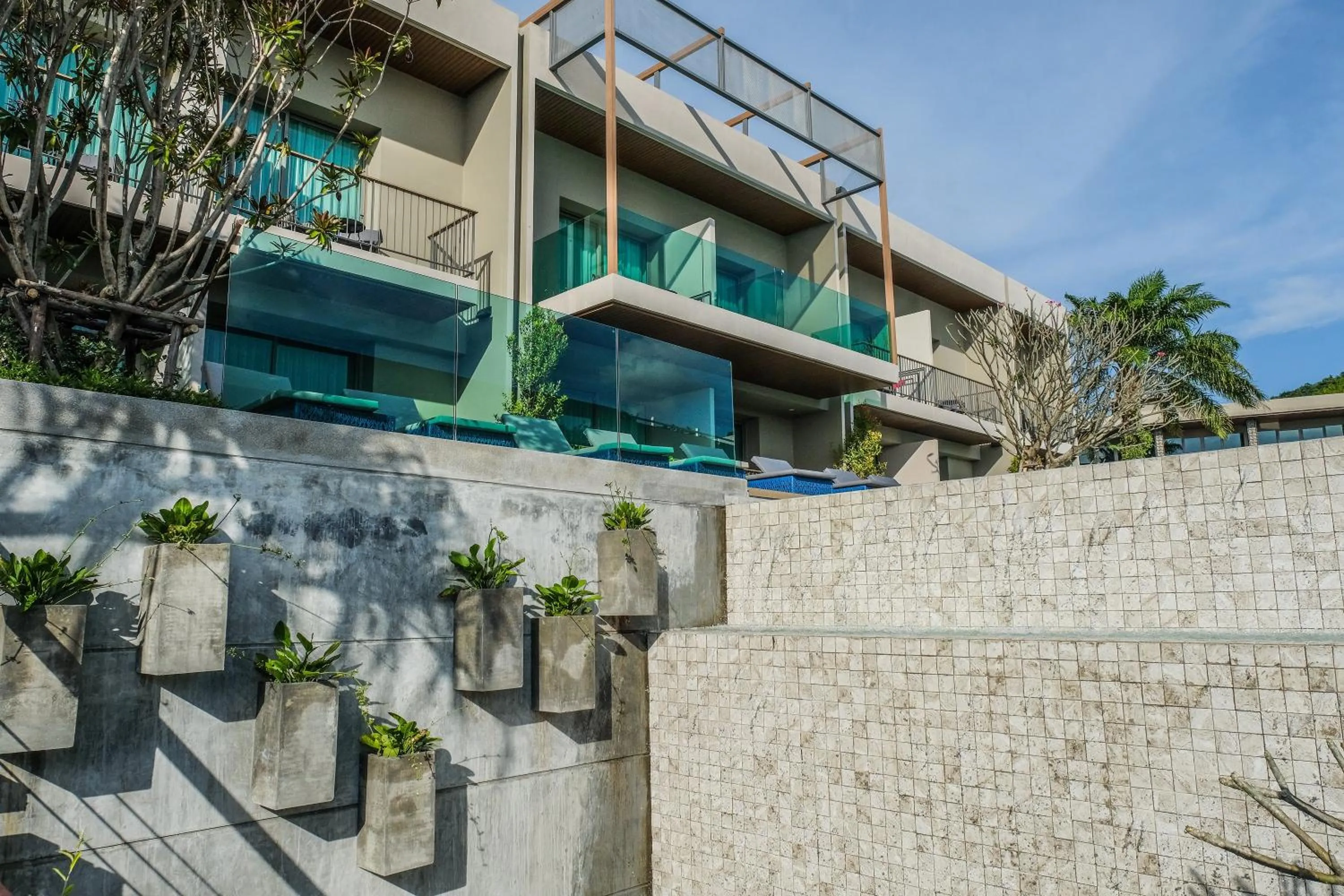 Balcony/Terrace in Fusion Suites Phuket Patong