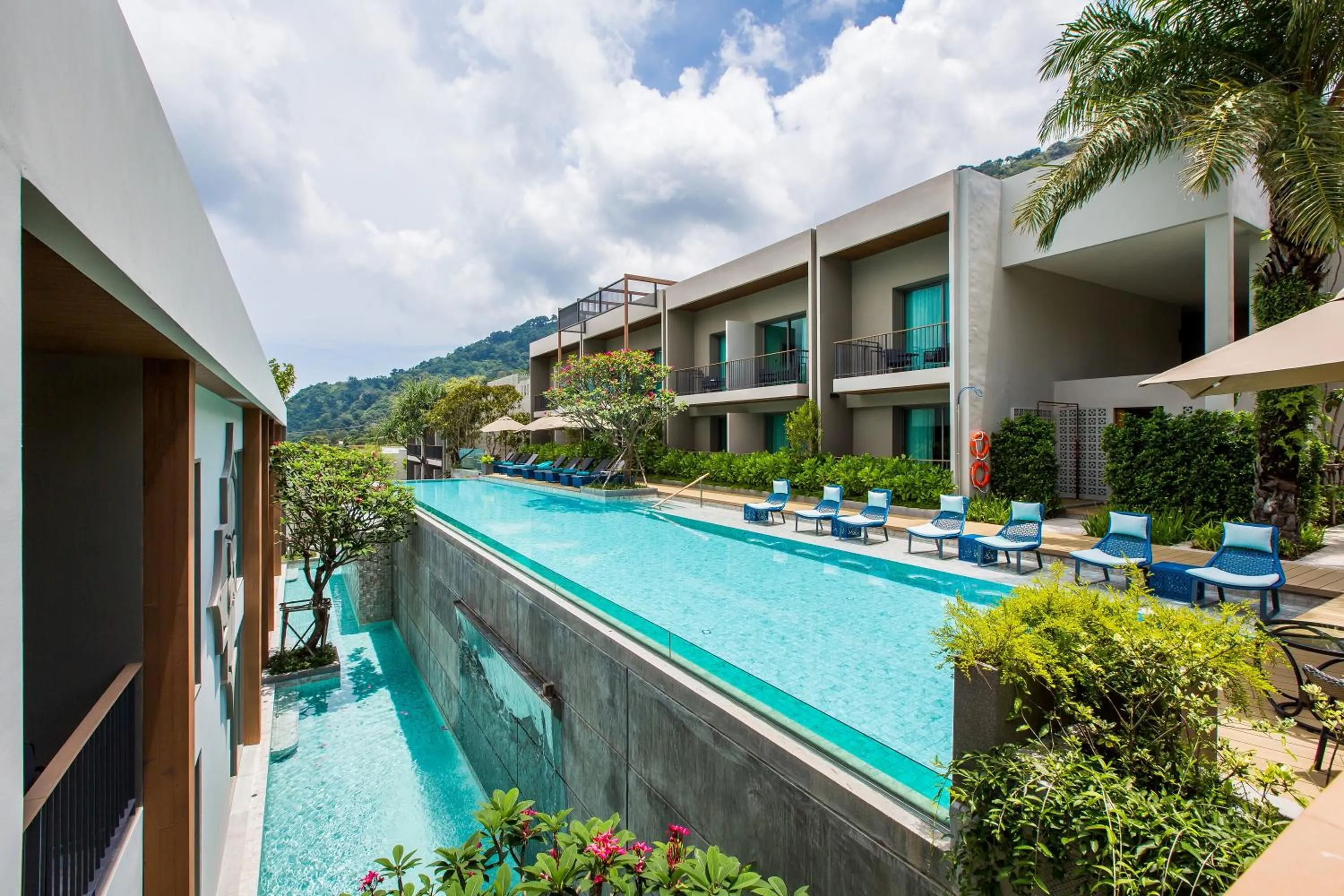 Balcony/Terrace in Fusion Suites Phuket Patong