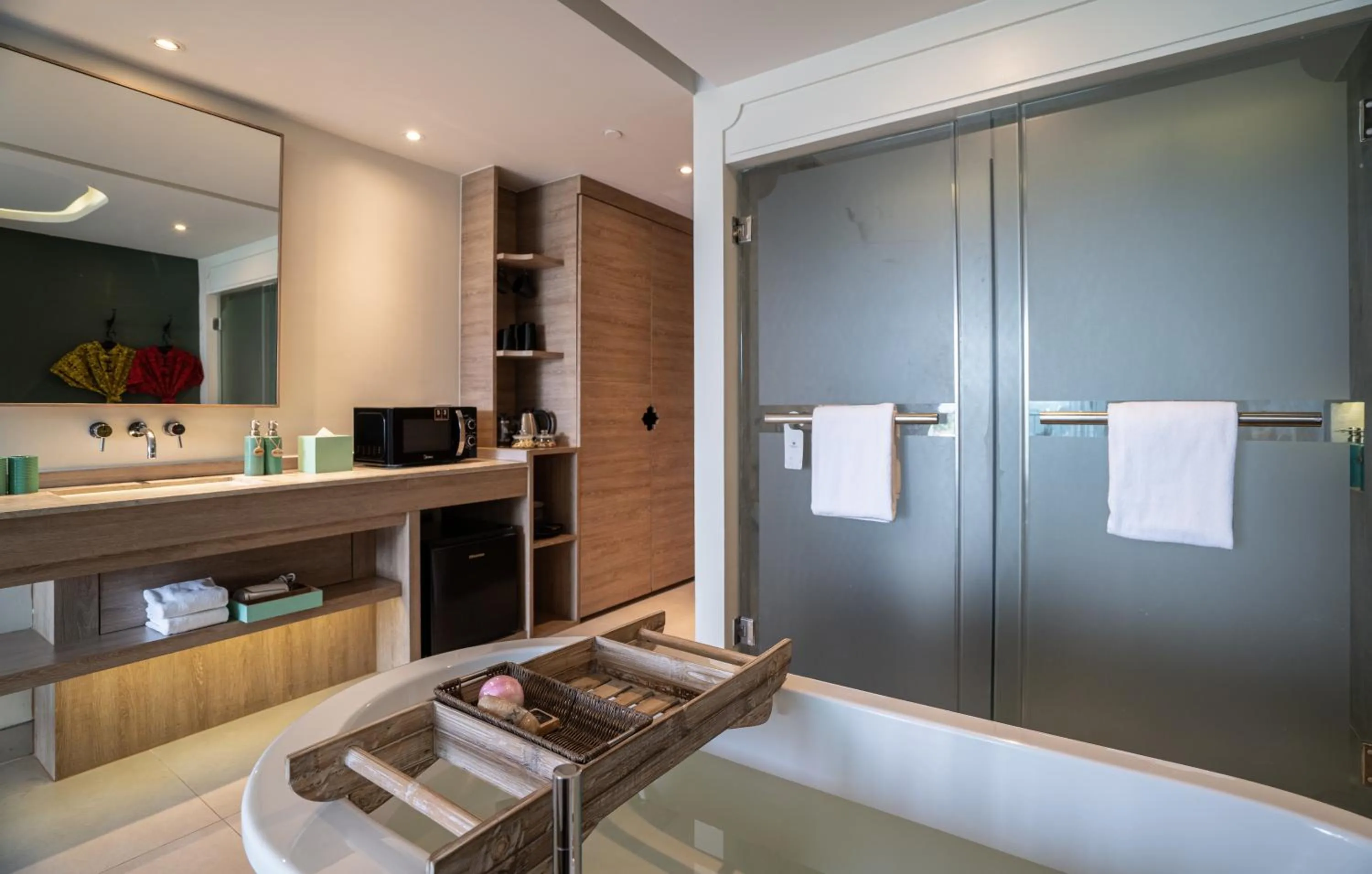 Bathroom in Fusion Suites Phuket Patong