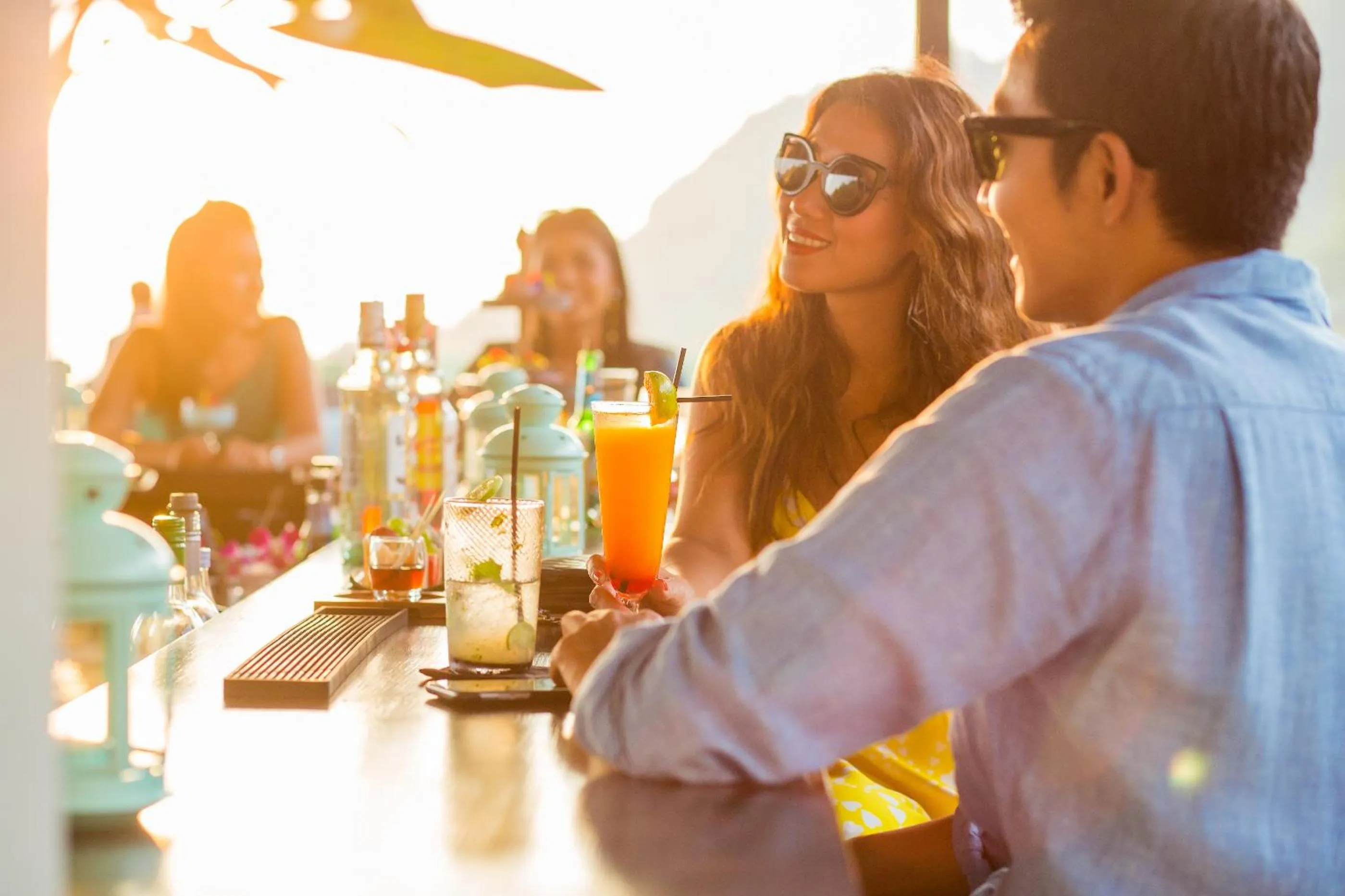 Lounge or bar in Fusion Suites Phuket Patong